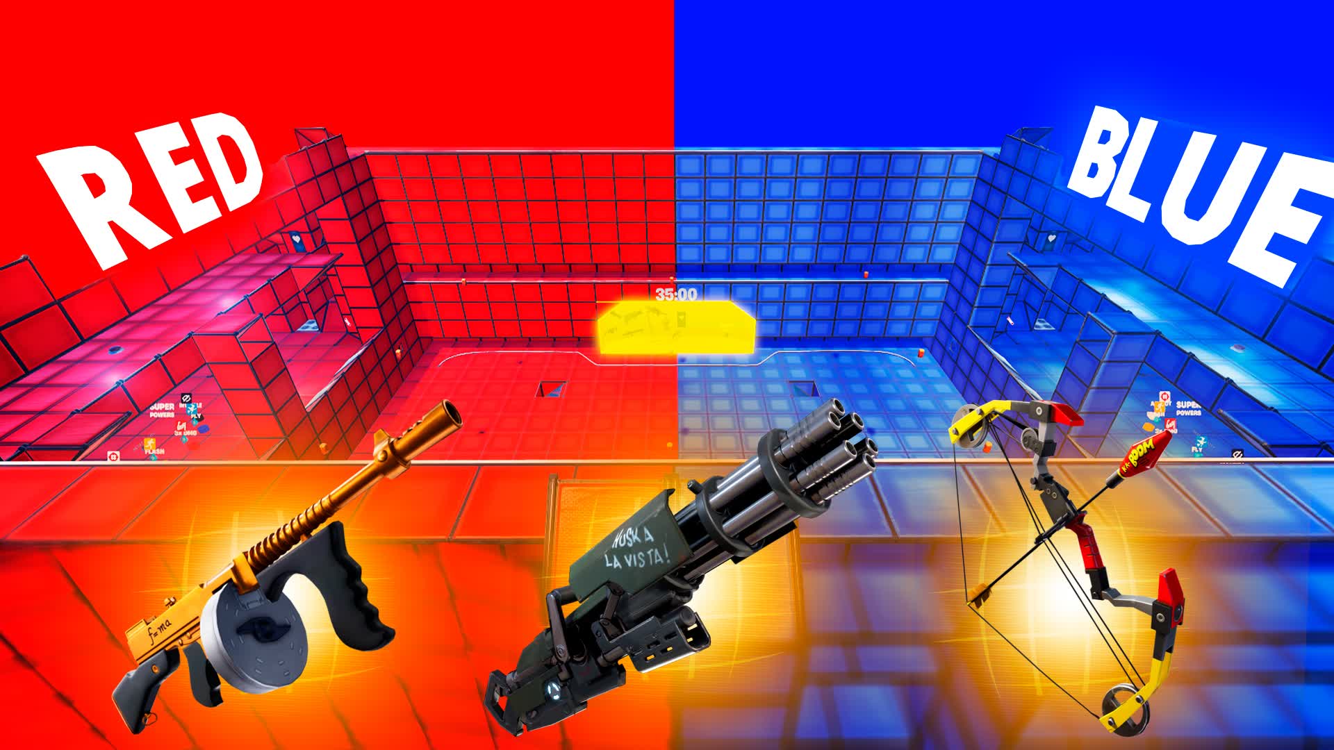 SUPER AVERAGE RED VS BLUE 🔴🔵
