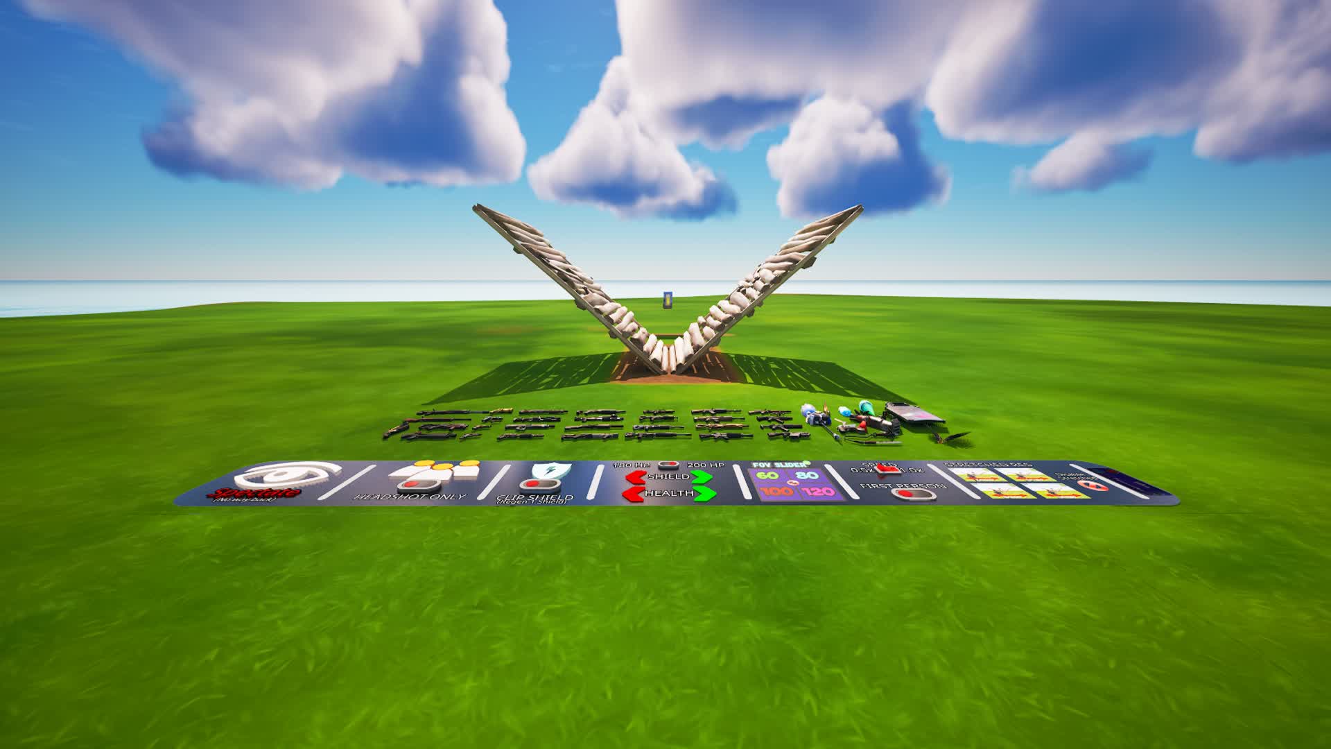 ALL IN ONE 1v1 (17 Players)