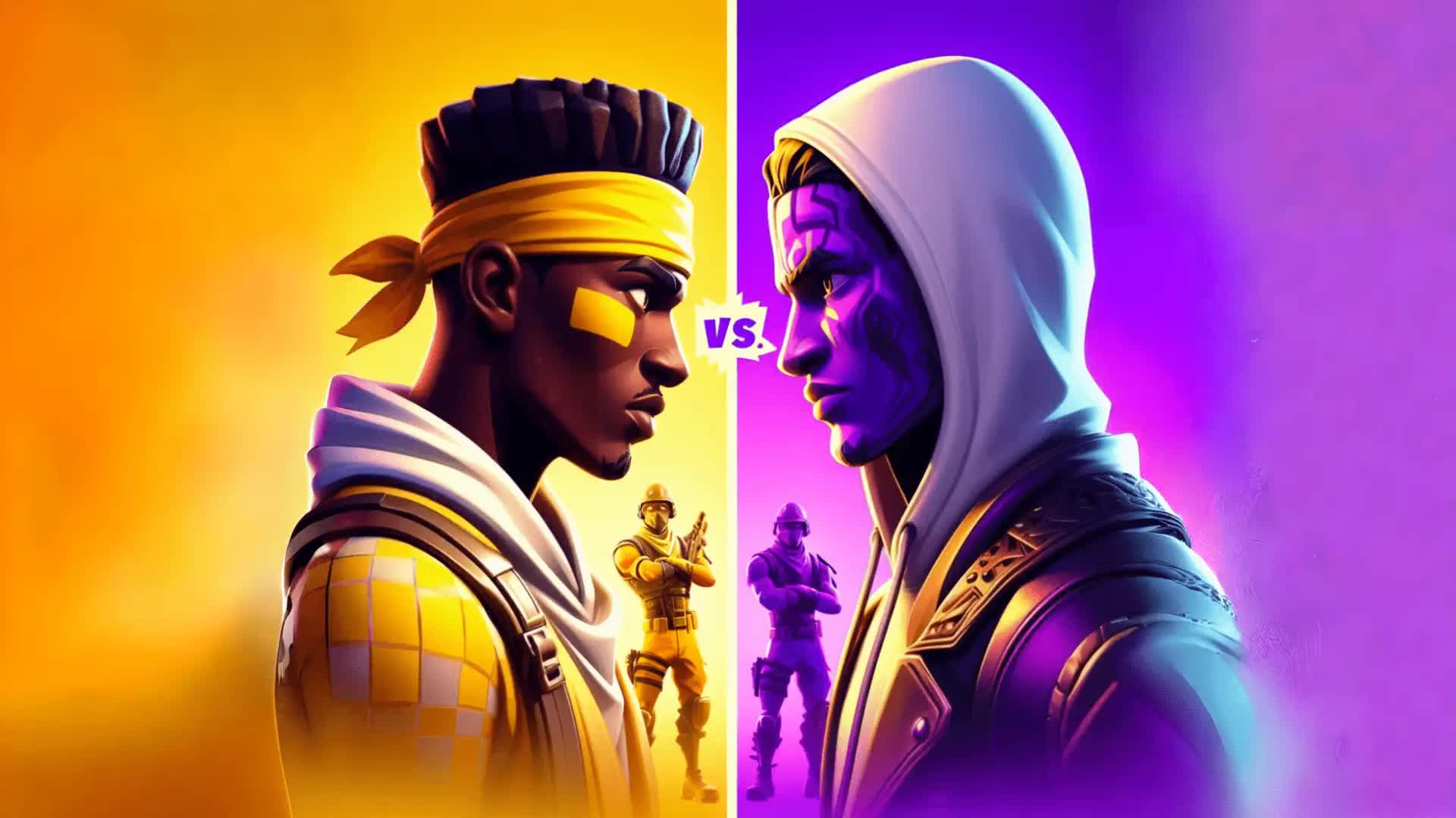 CRAZYY YELLOW VS PURPLE 🟡🟣