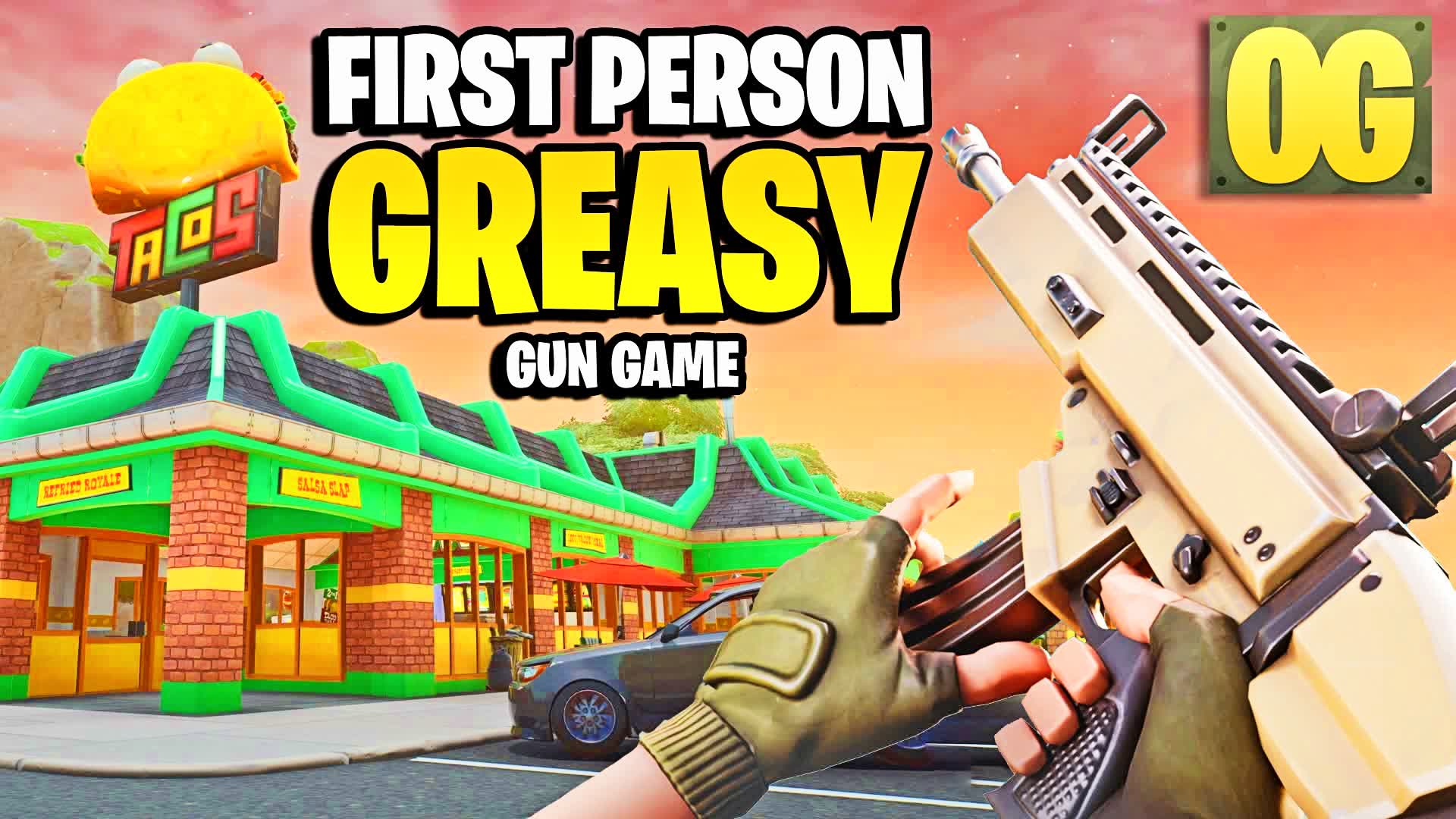 🌮 GREASY GROVE FIRST PERSON GUNN GAME