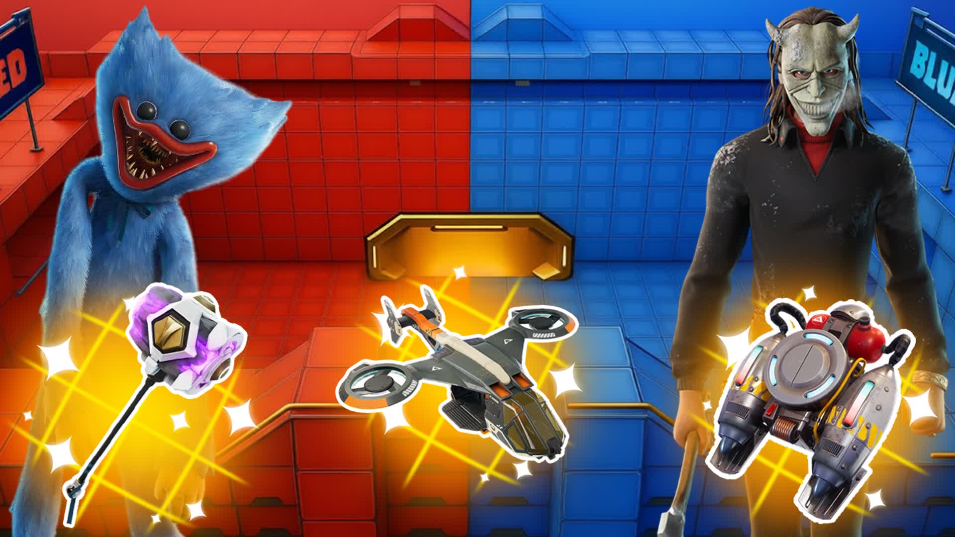 FAST RED VS BLUE 🔴🔵