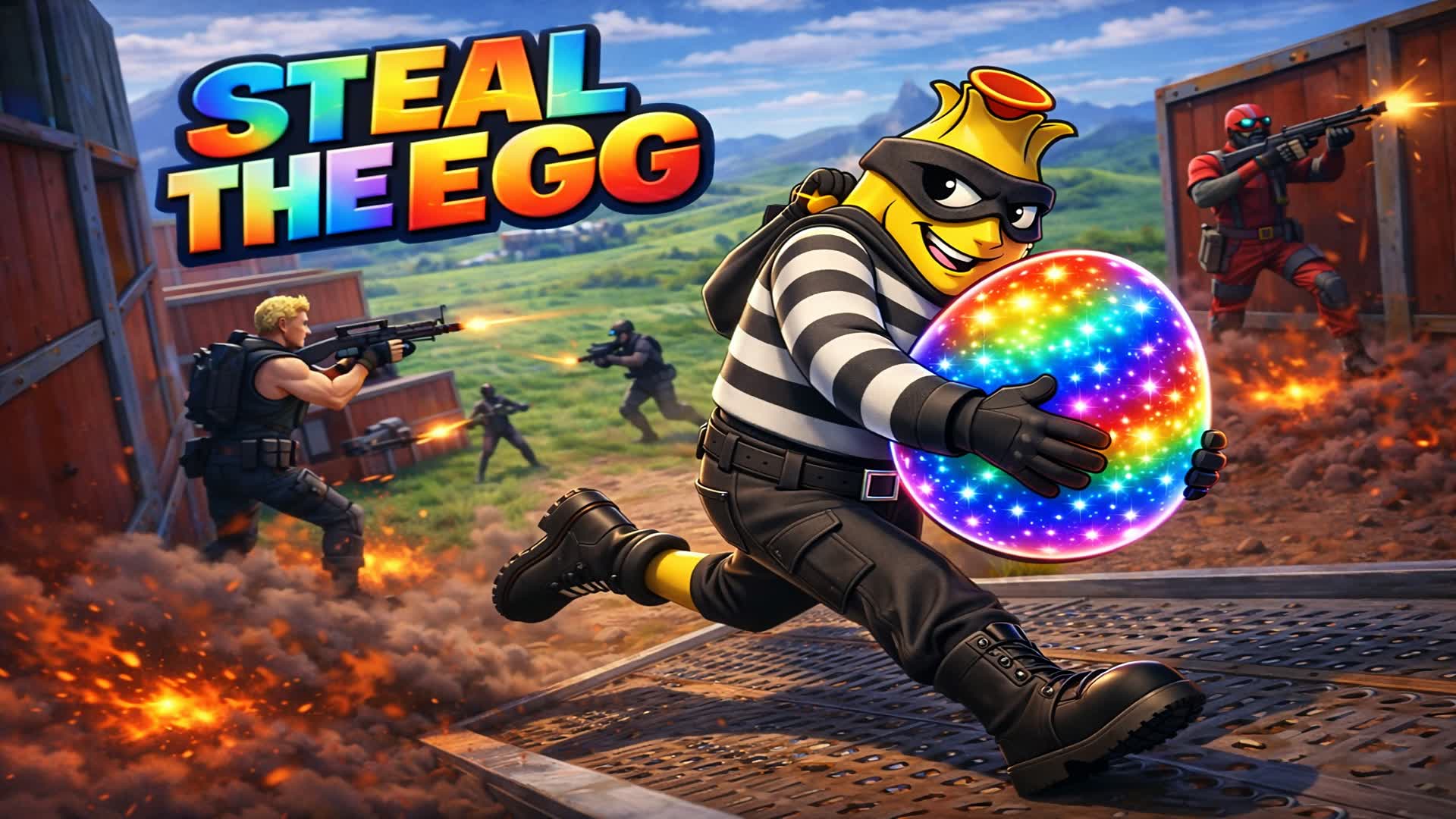 STEAL THE EGG🥚– ¡Robá, corre y gana!
