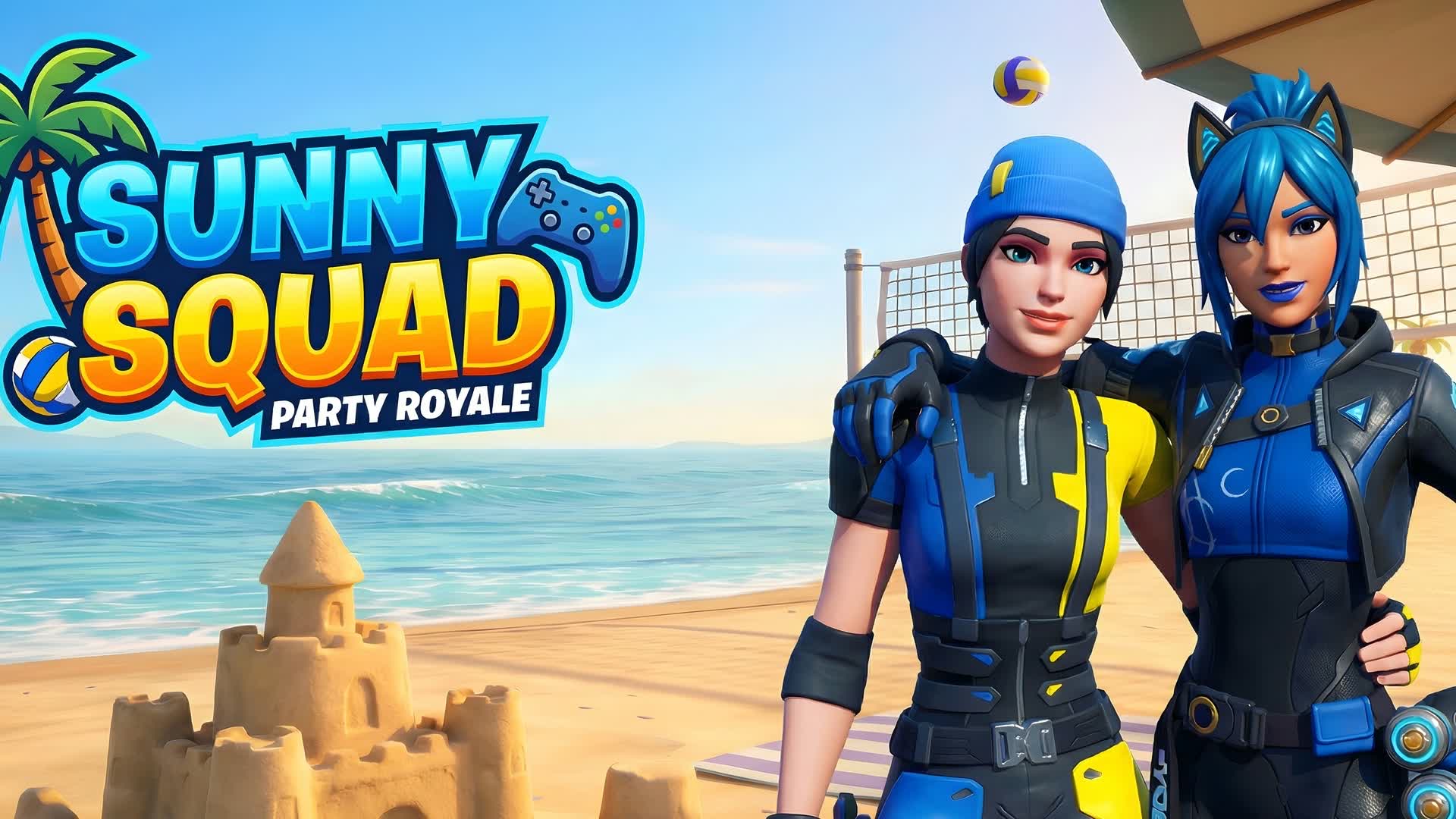 Sunny Squad Party Royale