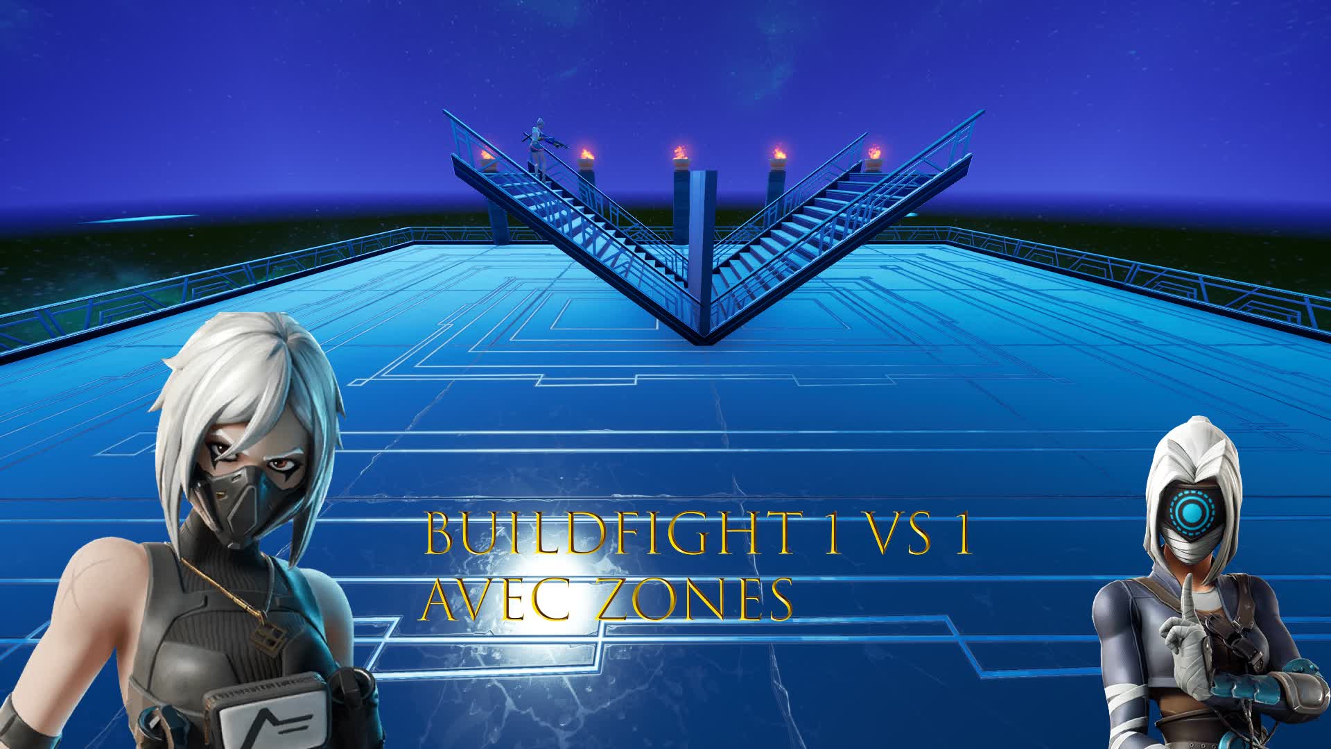 LOOPIX / 1 vs 1 build fight avec zones