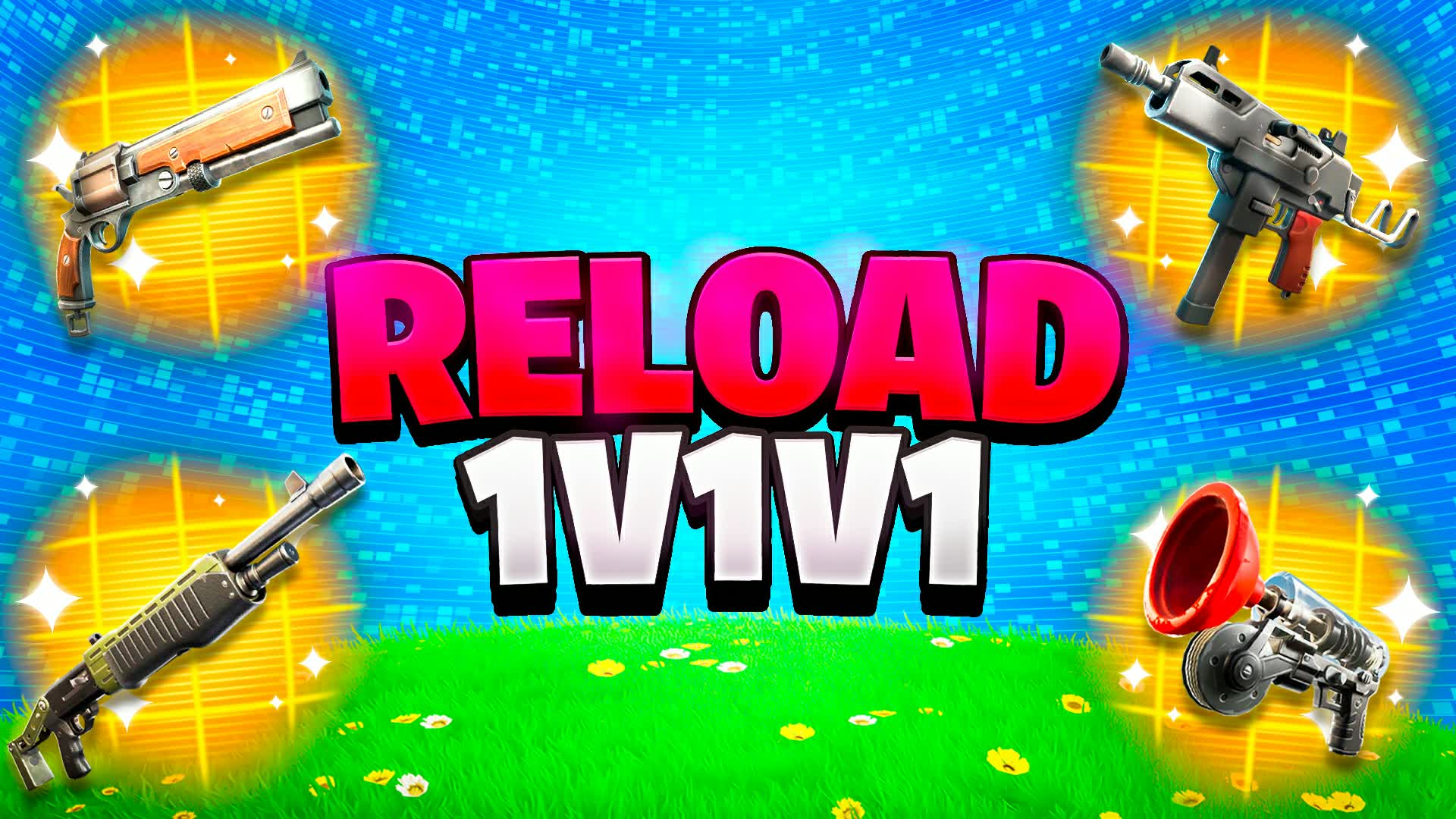 EPIC 1V1V1 RELOAD - ALL WEAPONS