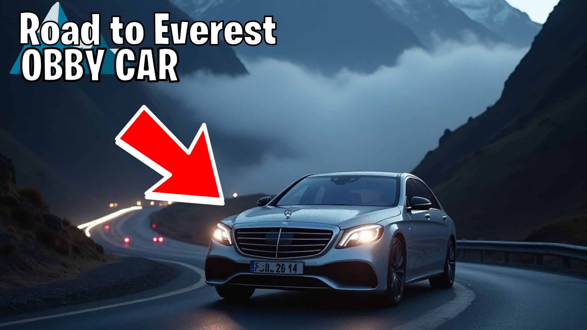 🛣️Road to Everest OBBY CAR⛰️