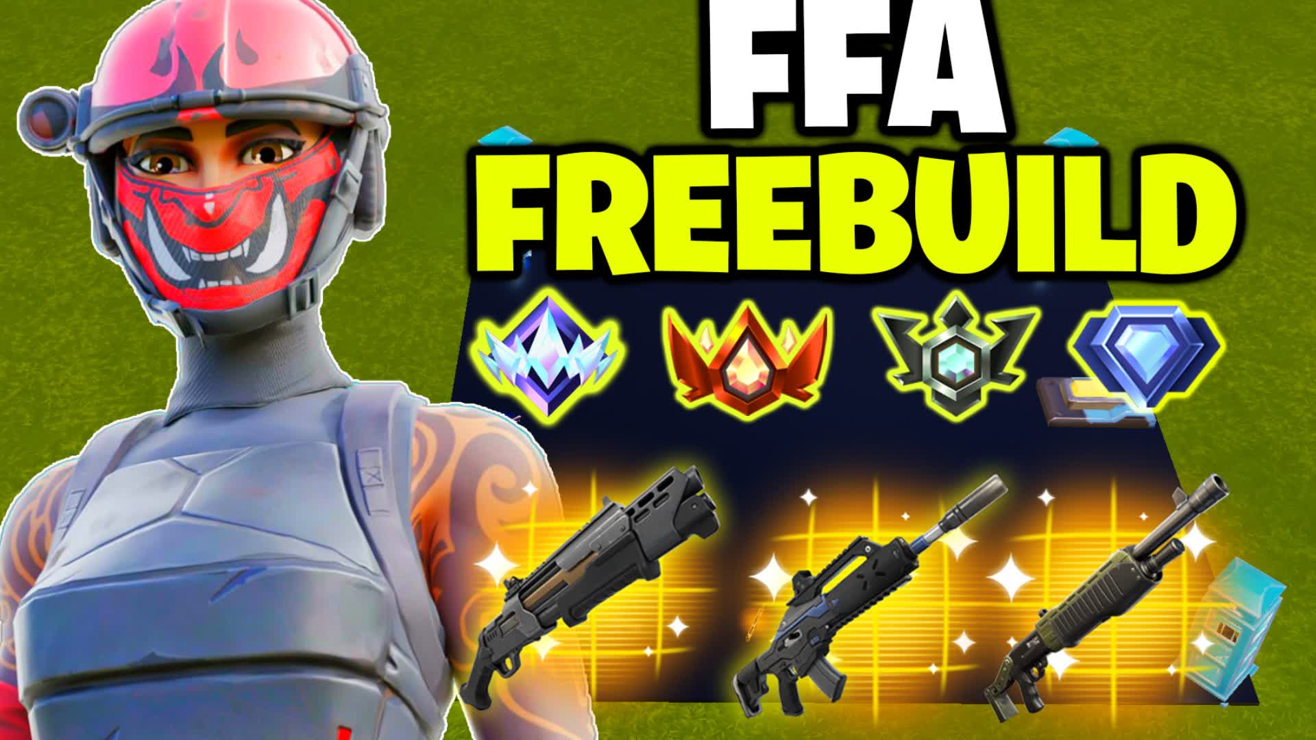 RISE FREEBUILD FFA🏆 FREE FOR ALL PVP