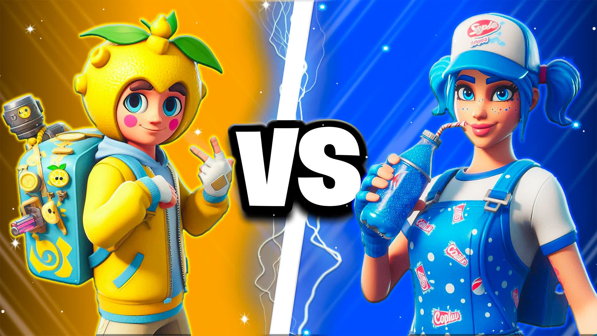 💛🟡 LEMONADE VS SODA 🔵💙