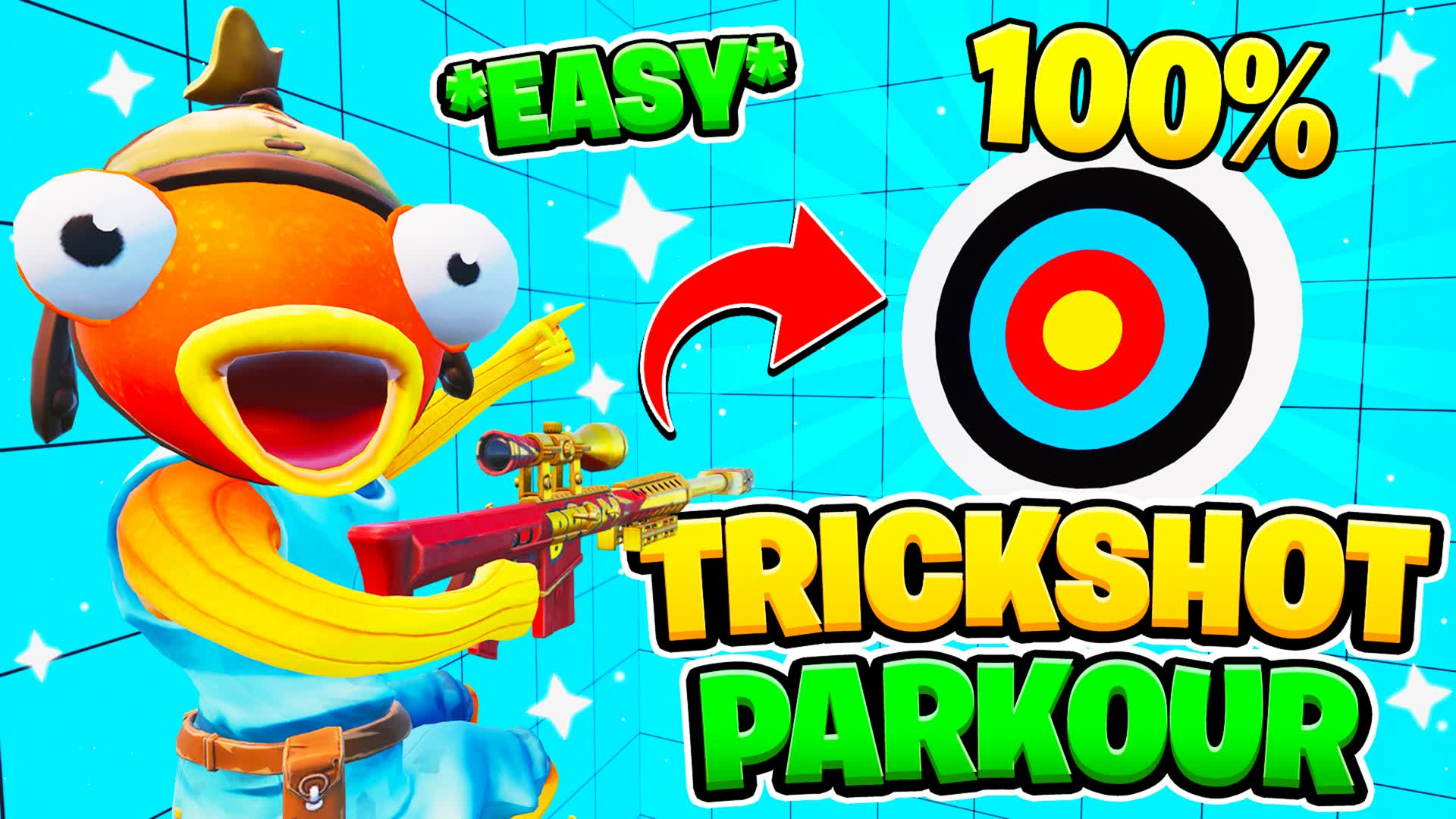 🎯 EASY DEFAULT TRICKSHOT PARKOUR