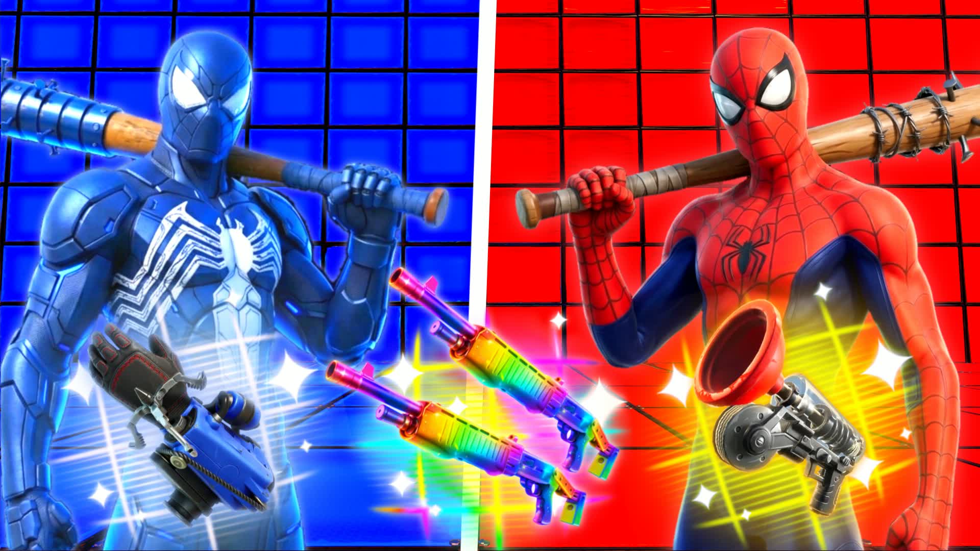 TILTED RED VS BLUE 🔴🔵