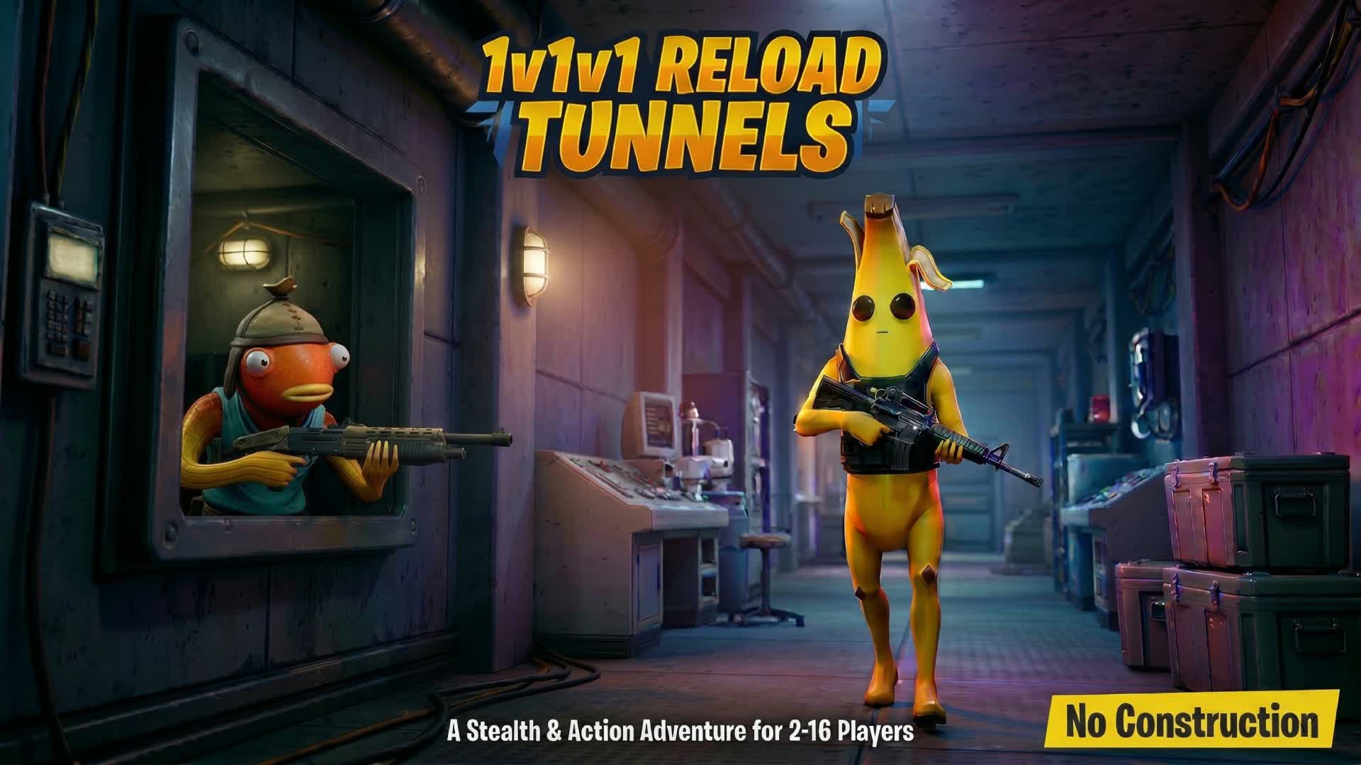 1v1v1 Reload Tunnels