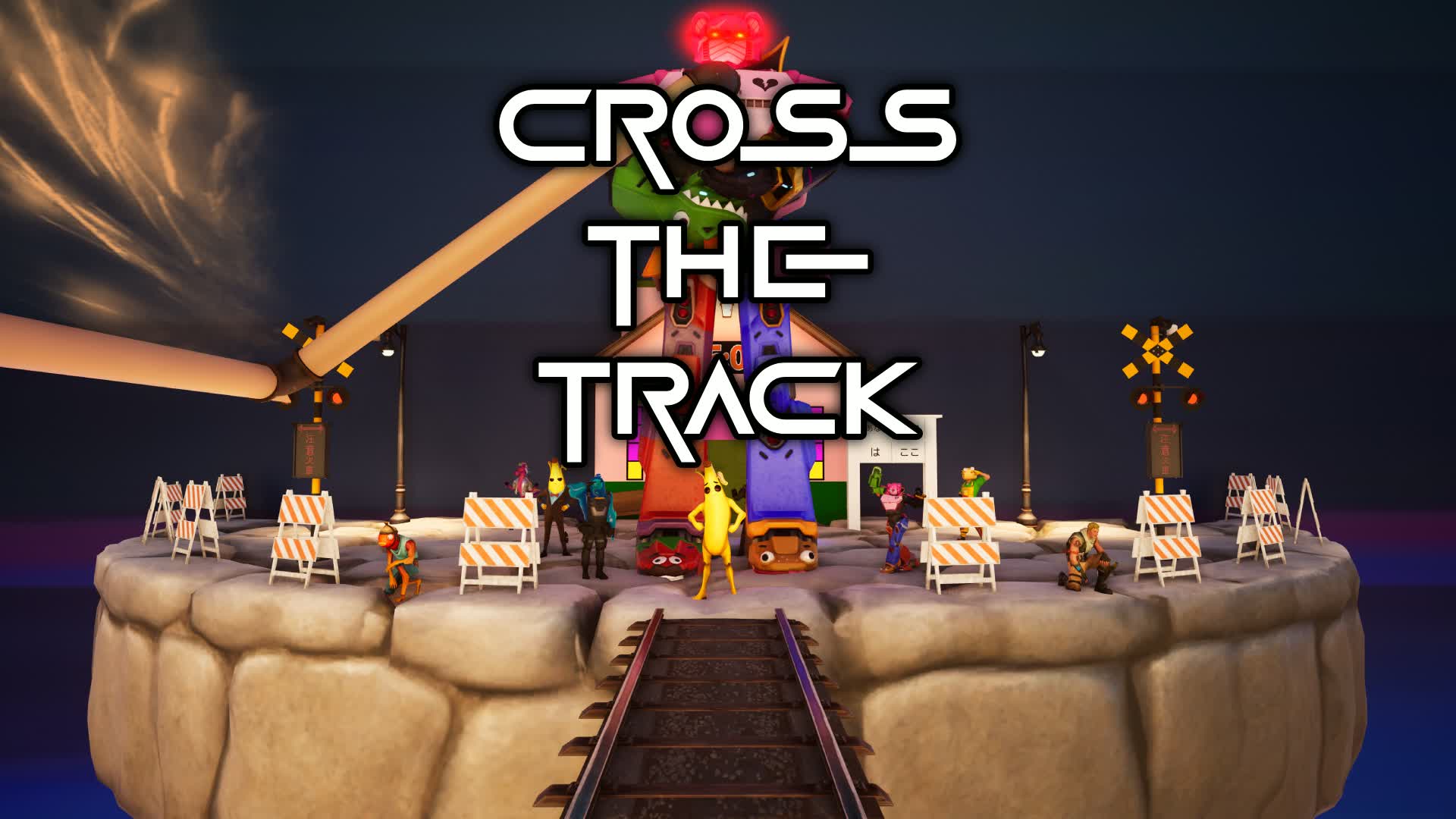 CROSS THE TRACK 🛤️ JUMP ROPE ➰