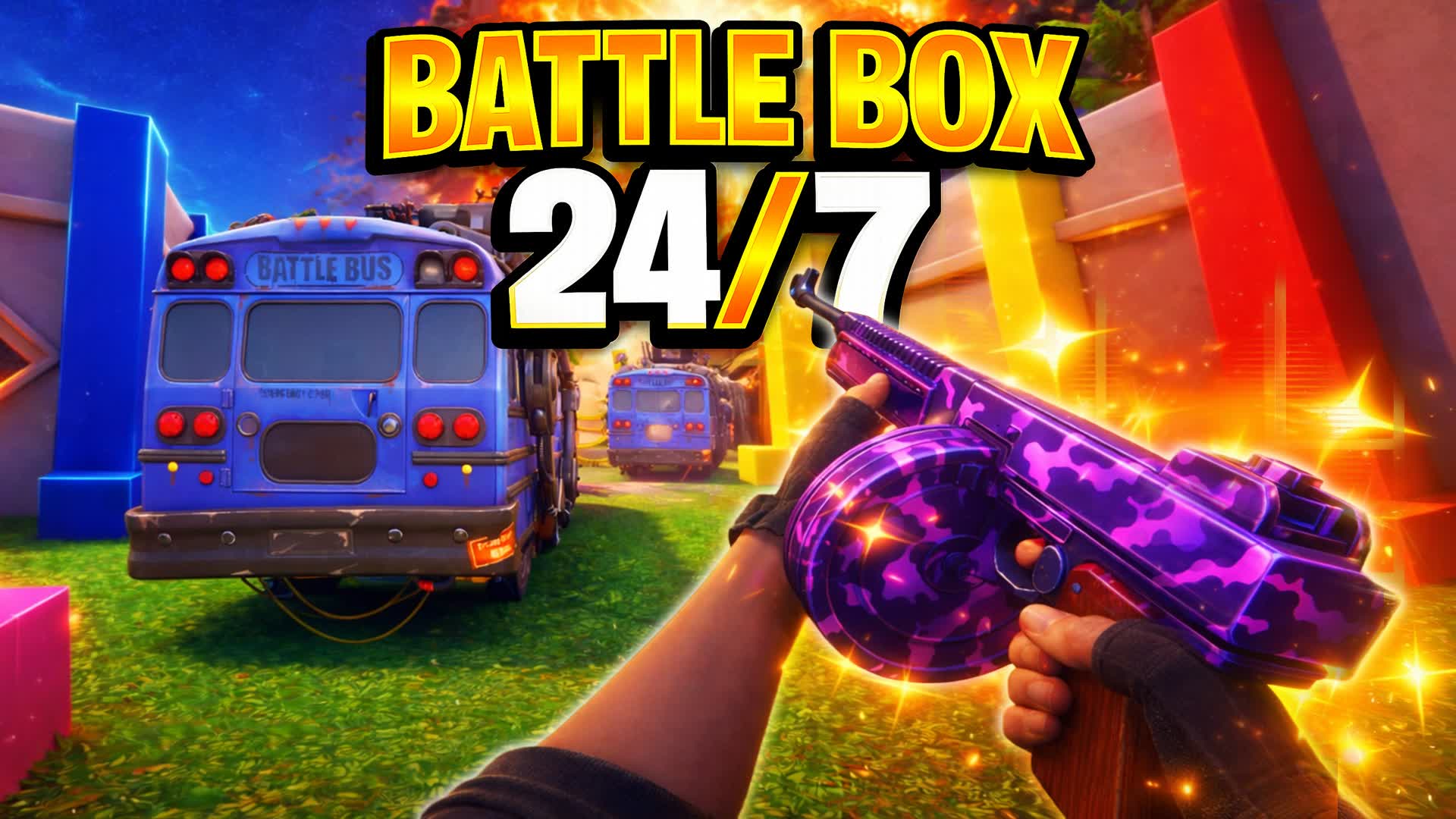 BATTLE BOX 24/7 – Rapid Zero Build FPS