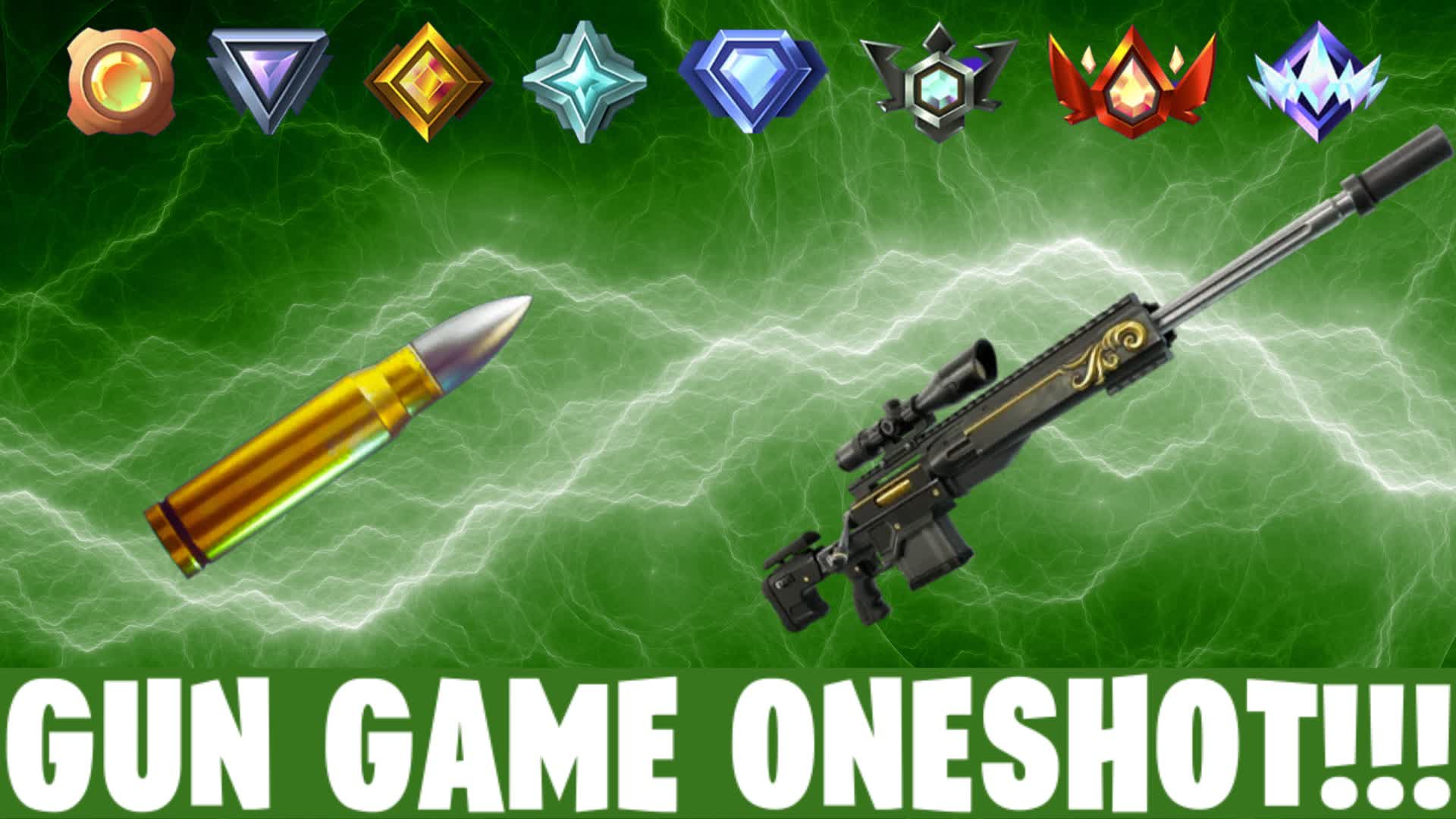 👑UNC GUN GAME 💥 ONE SHOT