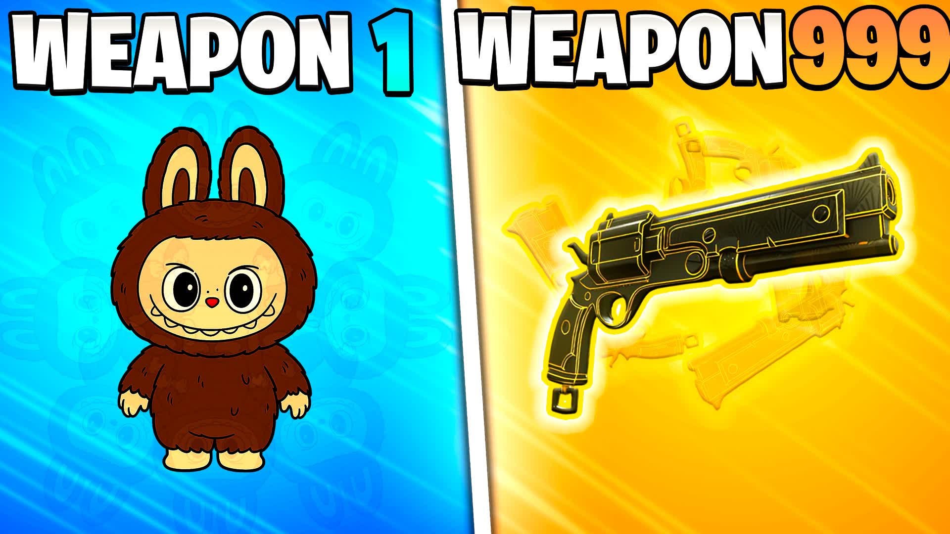 😊LABUBU🤣 GUN GAME🔫