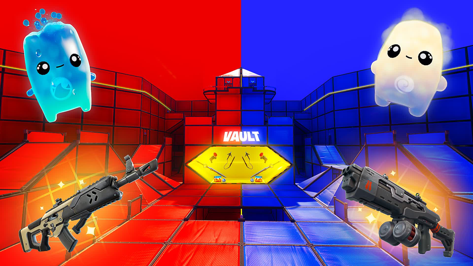 Super Red vs Blue🔴🔵