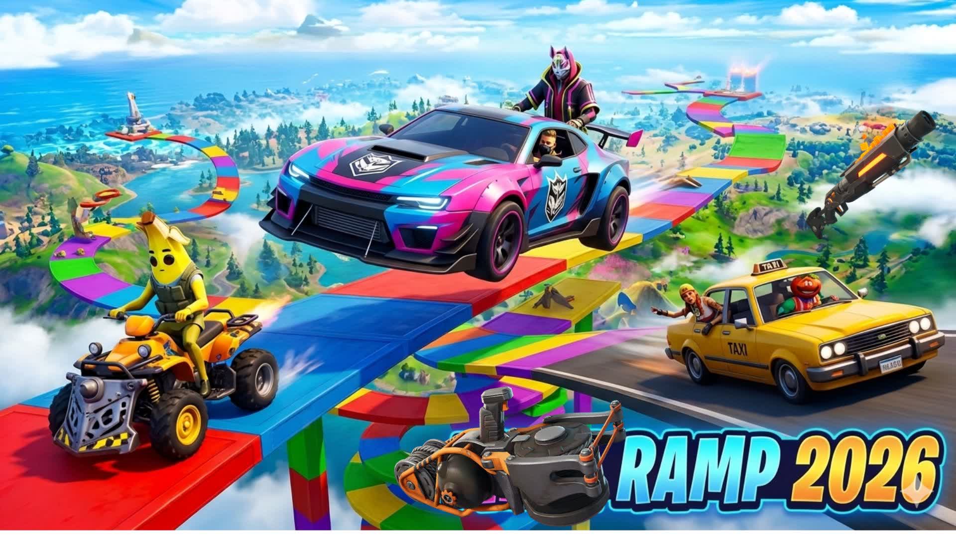 🌄CITY NEW - ALL WEAPONS 🏙️RAMP🚙2.0