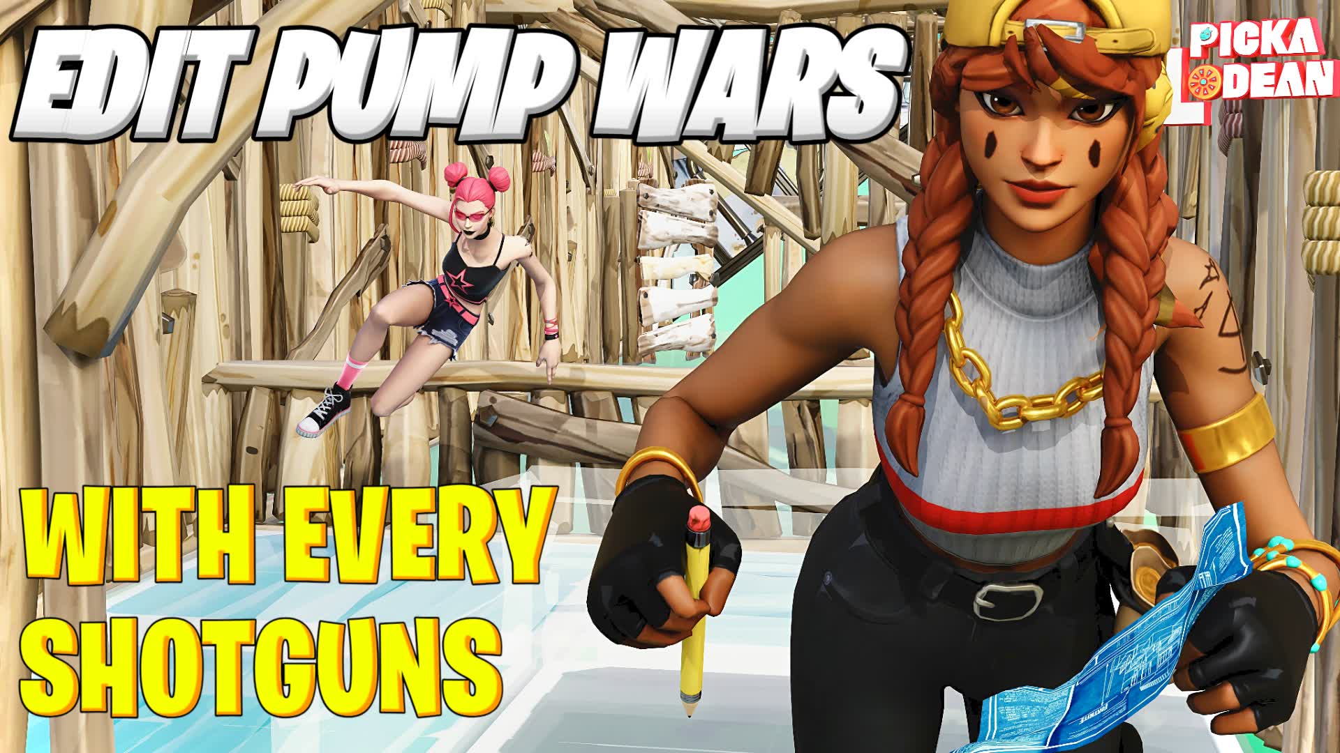 1v1 with everyone shotgun EDIT PUMP WARS