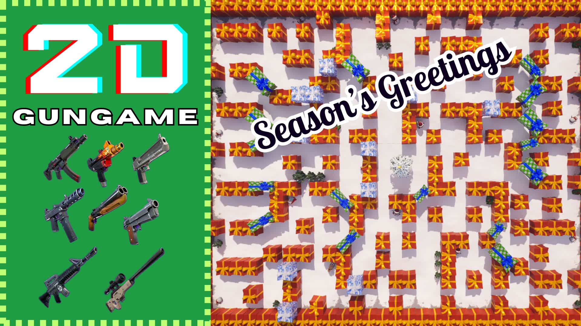 2D CHRISTMAS GUN GAME ONE SHOT🎄