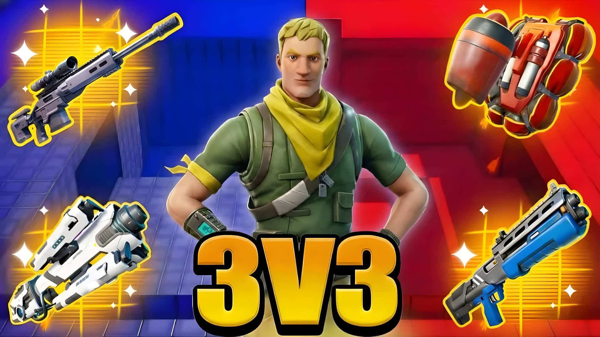 RED VS BLUE 3V3