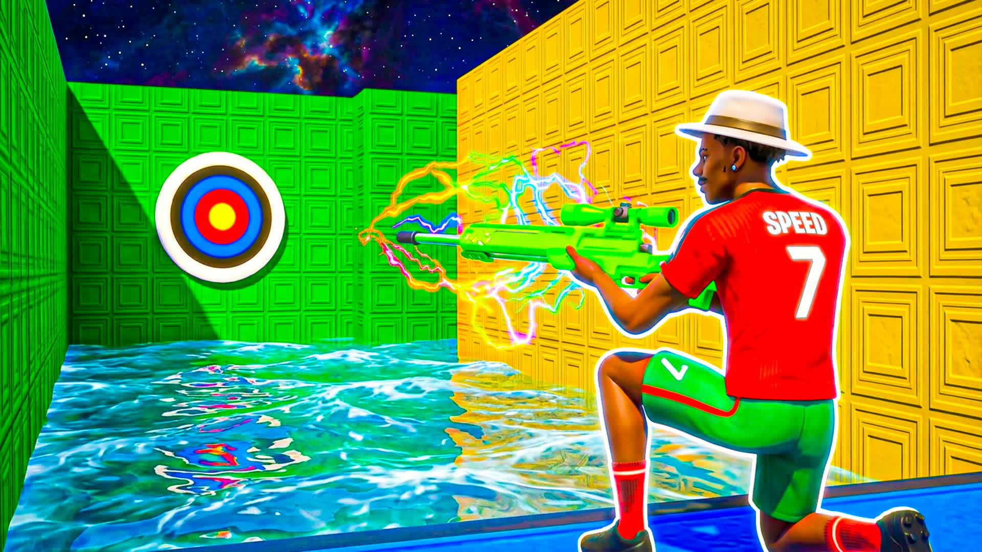 BABY TRICKSHOT DEATHRUN🎯parkour