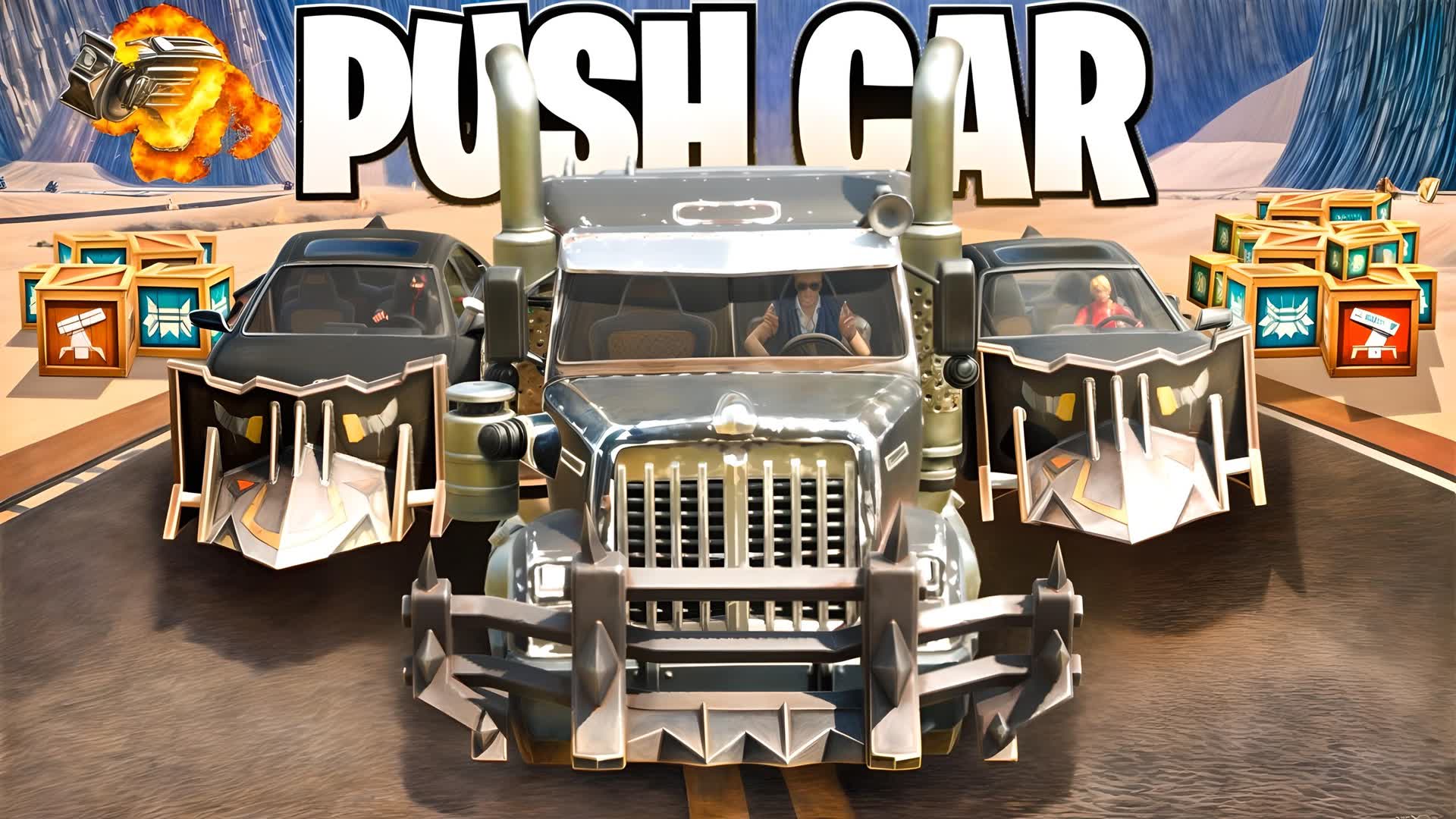 PUSH CAR🏆: Crash Zone