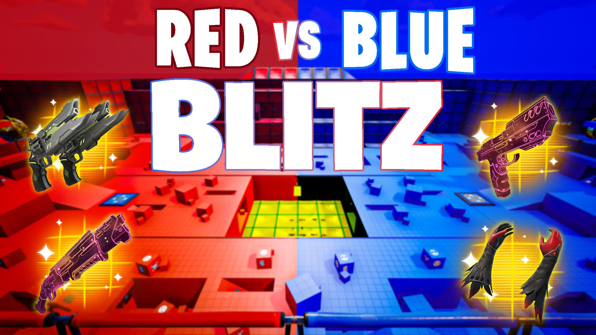 ALL WEAPONS BLITZ RED VS BLUE 🔥