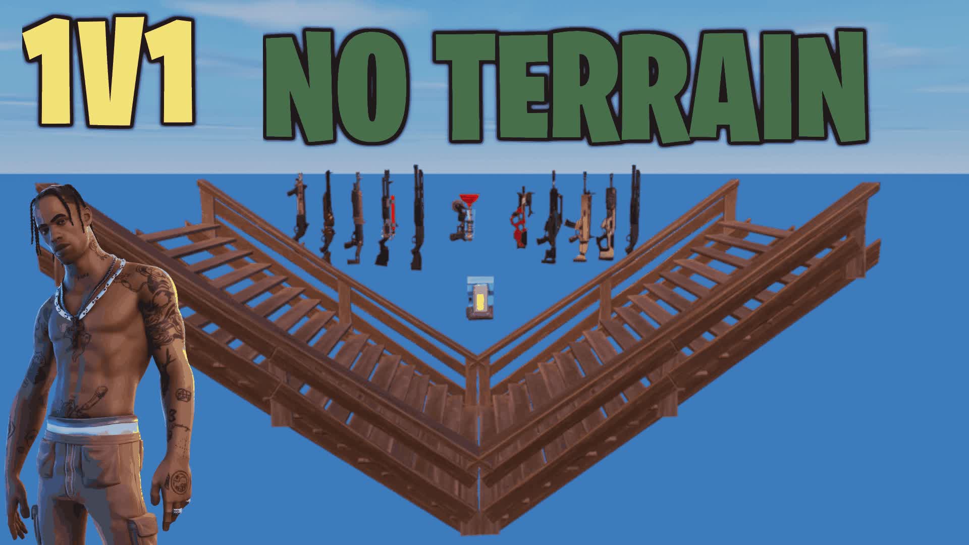 Infinite 1v1 Build Fights (NO TERRAIN)📝