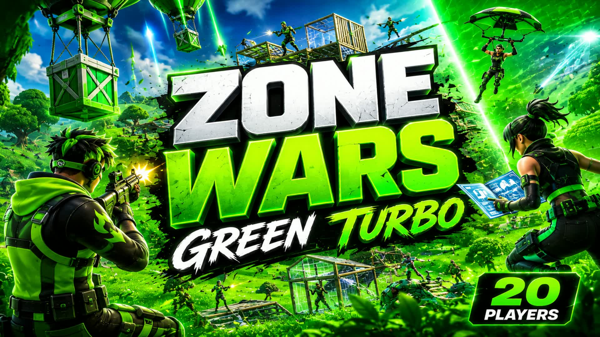 Zone wars green turbo