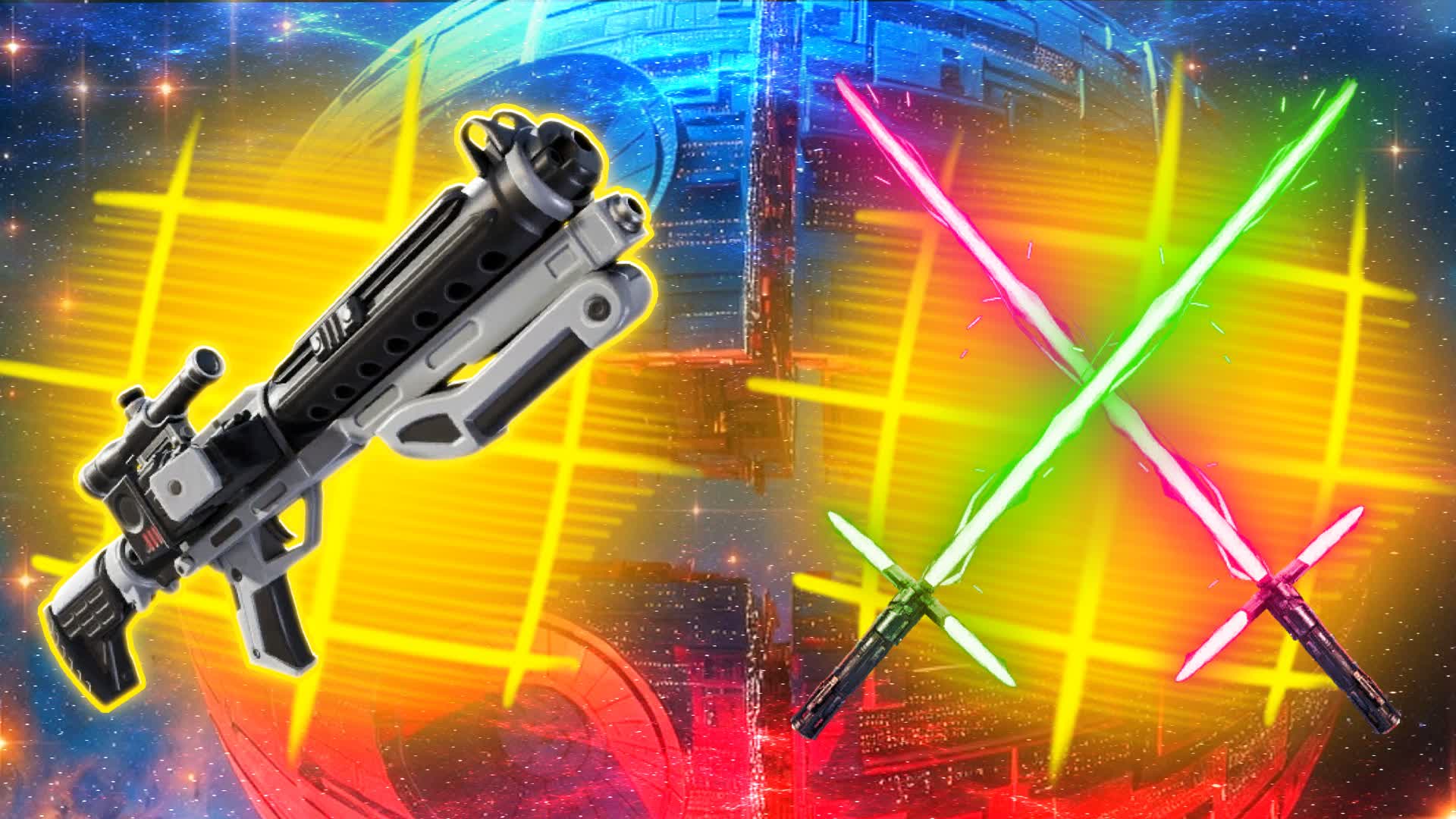 ALL GUNS STAR WARS RED VS BLUE 🔴🔵