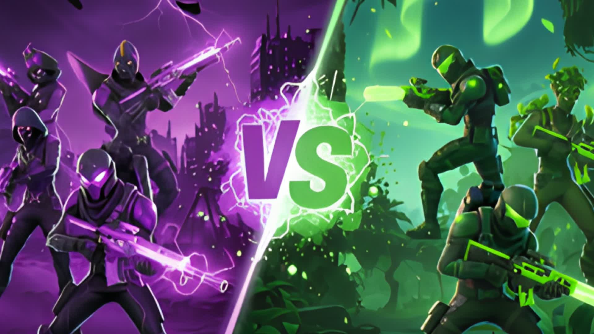 XXL GREEN VS PURPLE