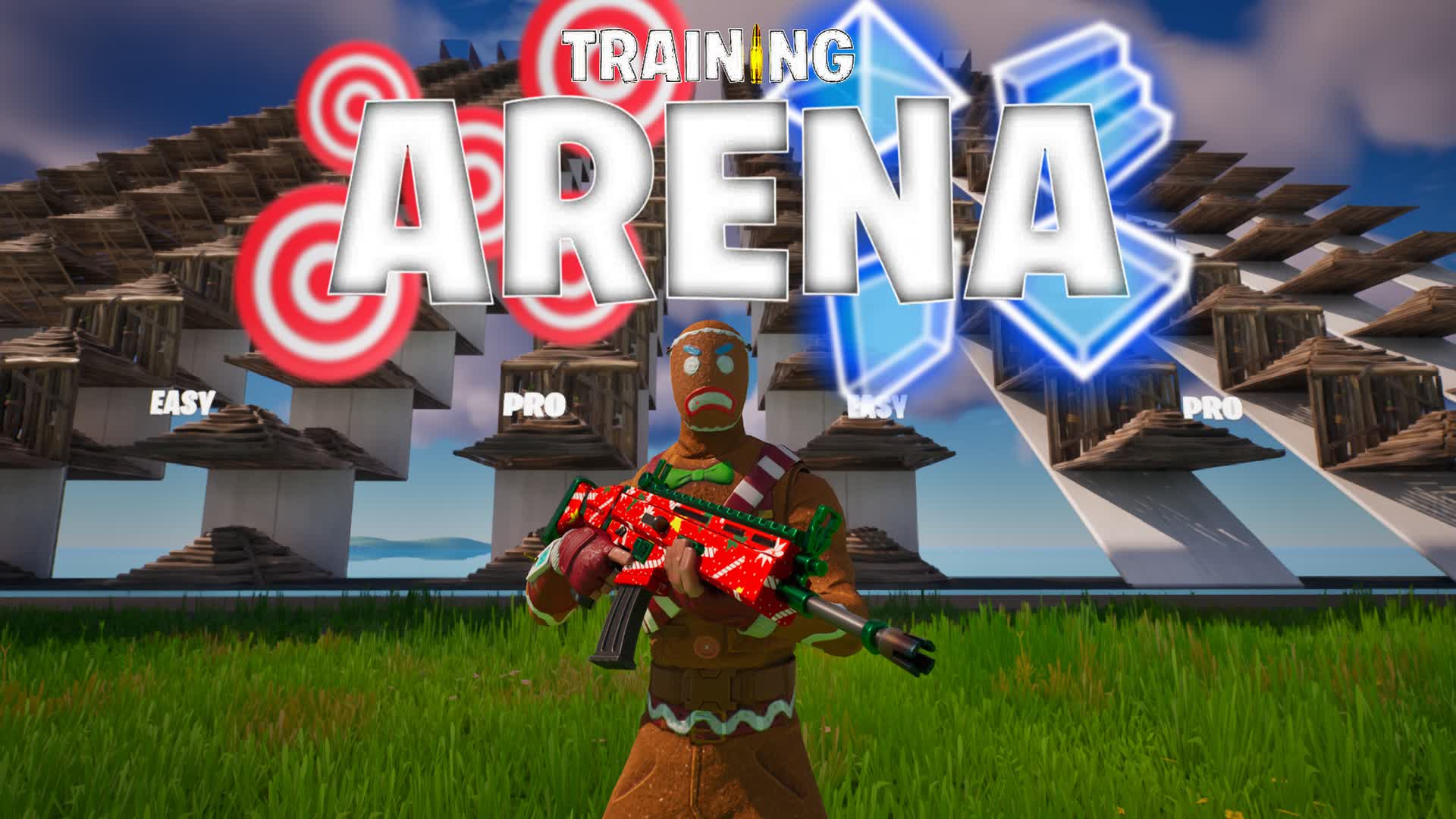 🎯 AIM EDIT PIECE BUILD 1V1 🔥 TRAINING