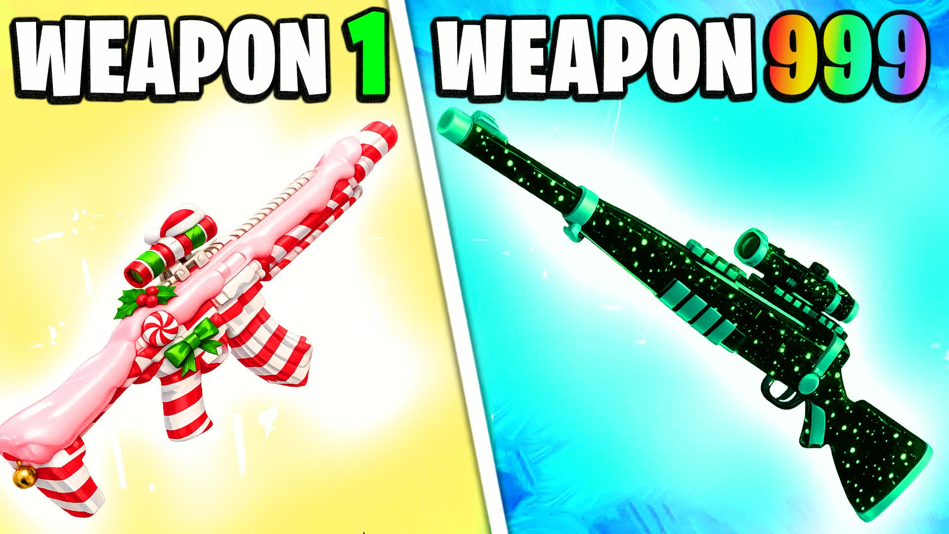 SNOW GUN GAME 🎯 ALL WEAPONS 🔫