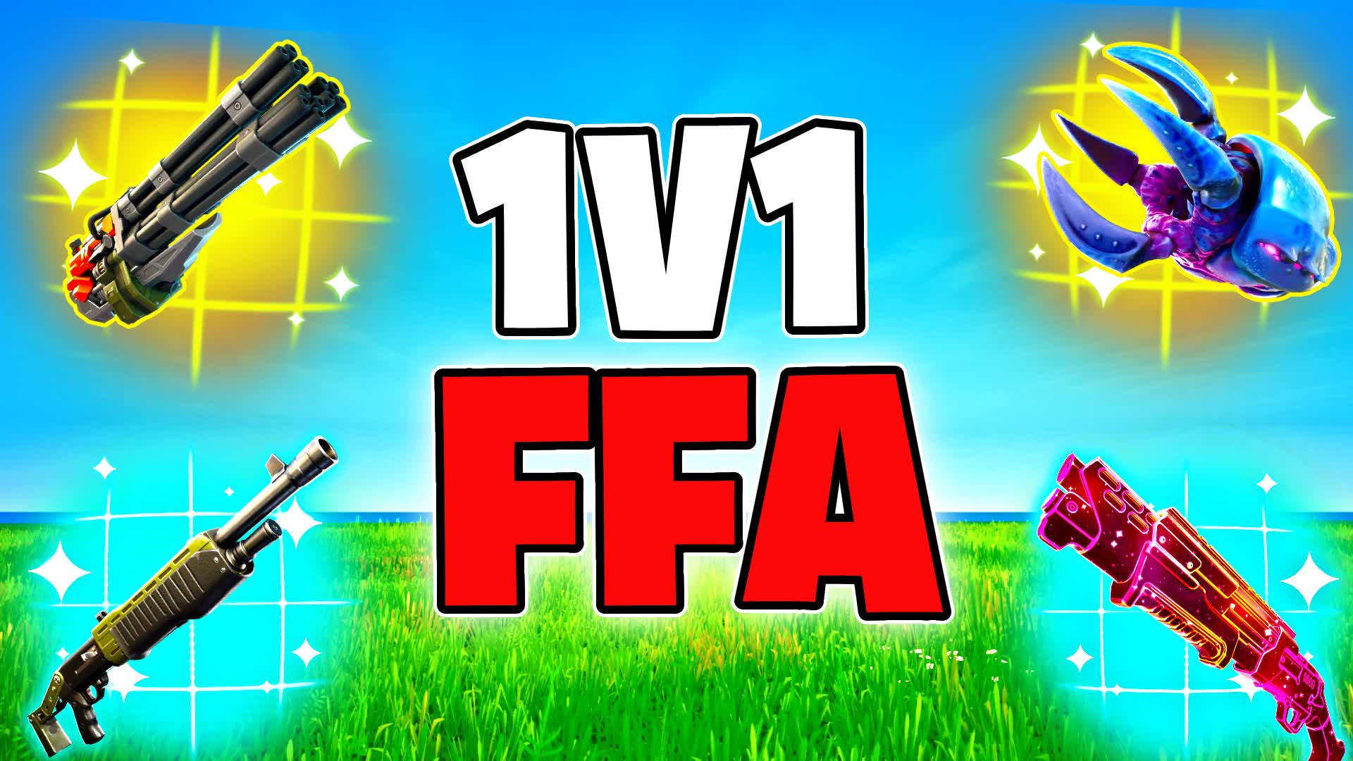 SUPER 1V1v1 FFA - ⭐
