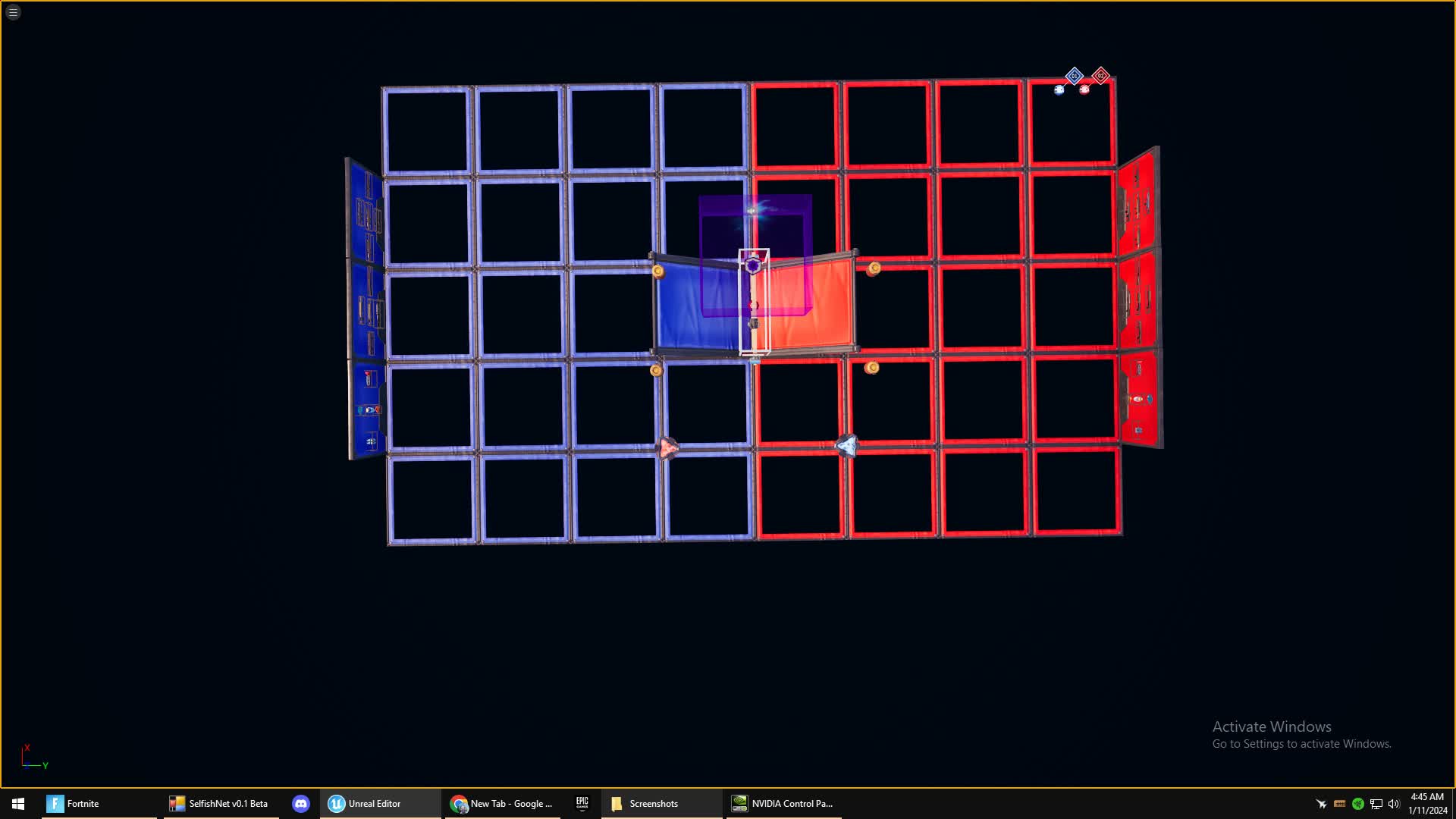 Red vs Blue 1v1