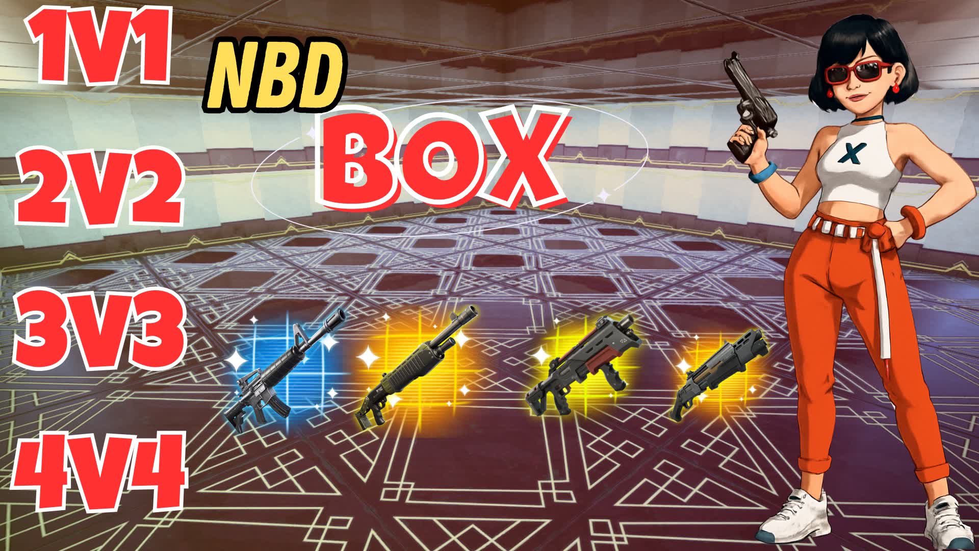 1V1 2V2 3V3 4V4 NBD BOX FIGHT