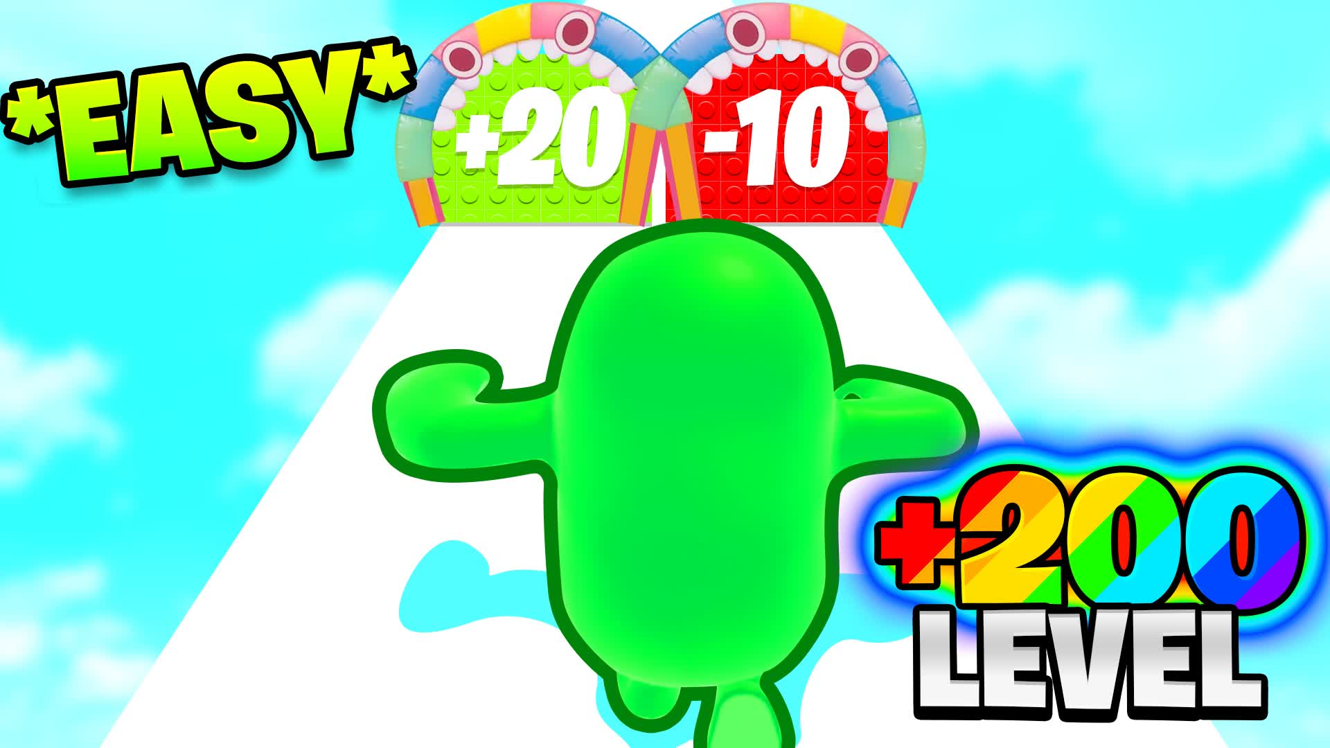 🌈SUPER EASY OBBY PARKOUR🌈200+ LEVEL🏆
