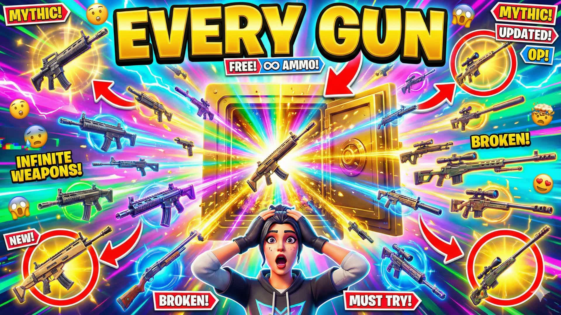 EVERY WEAPON & VEHICLE 1V1
