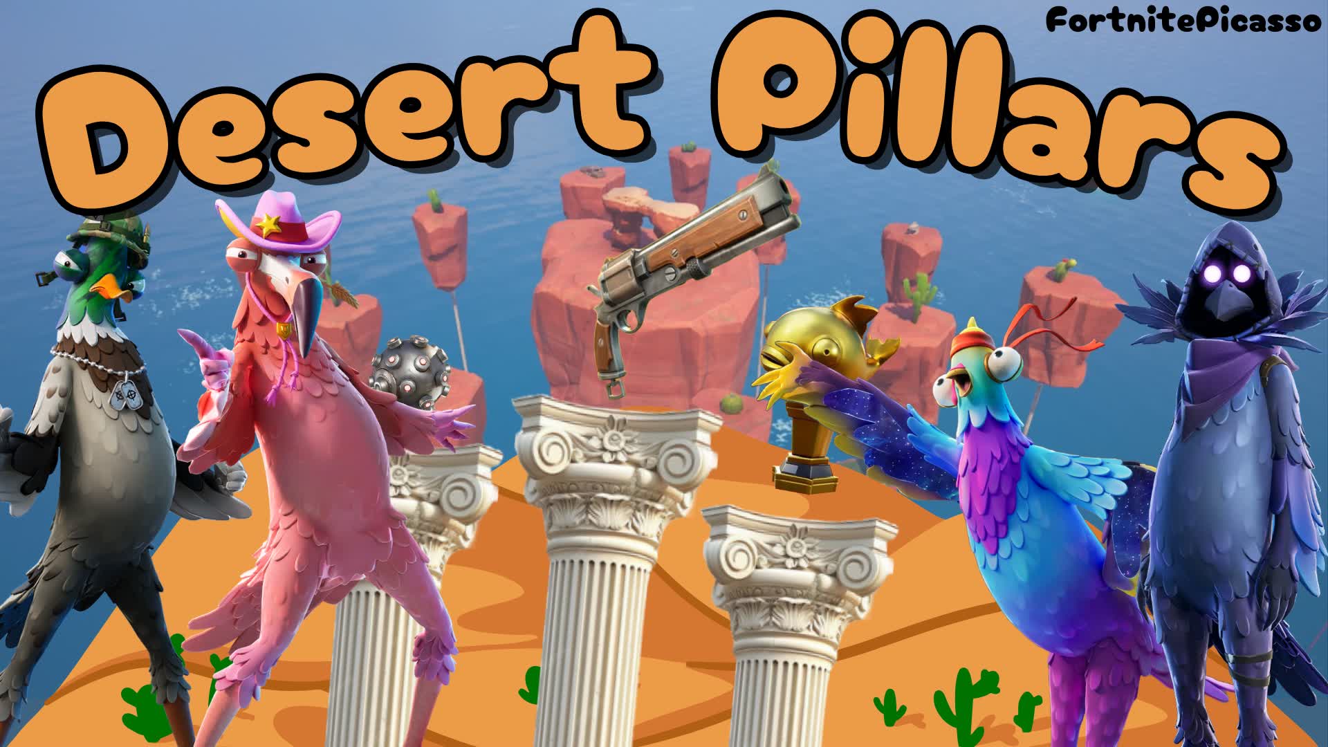 Desert Pillars New!