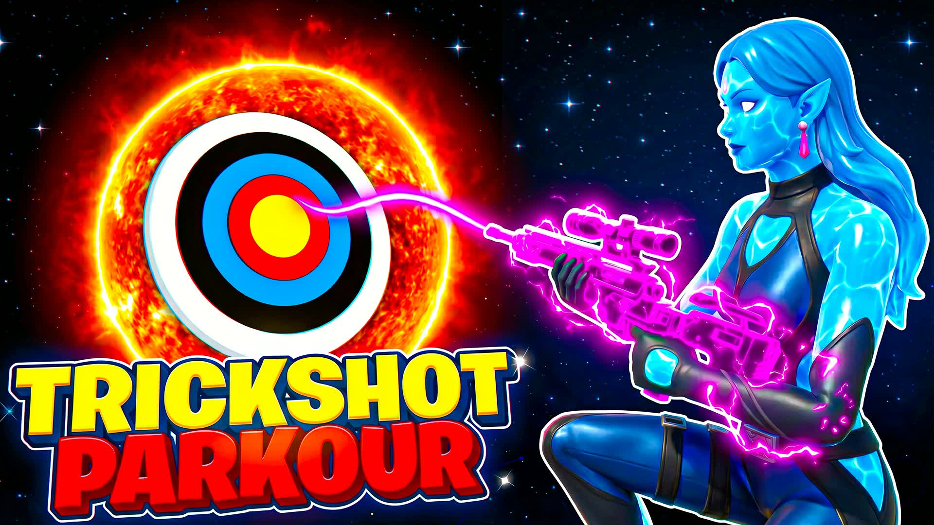 SOLE TRICKSHOT PARKOUR🎯(70 LEVELS)