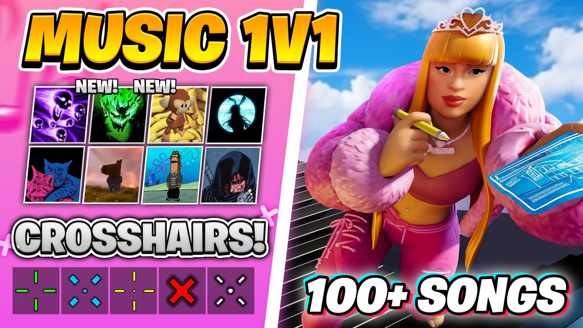 ✨ Best Music 1v1 🏆 [100+ Songs]🎶 Party