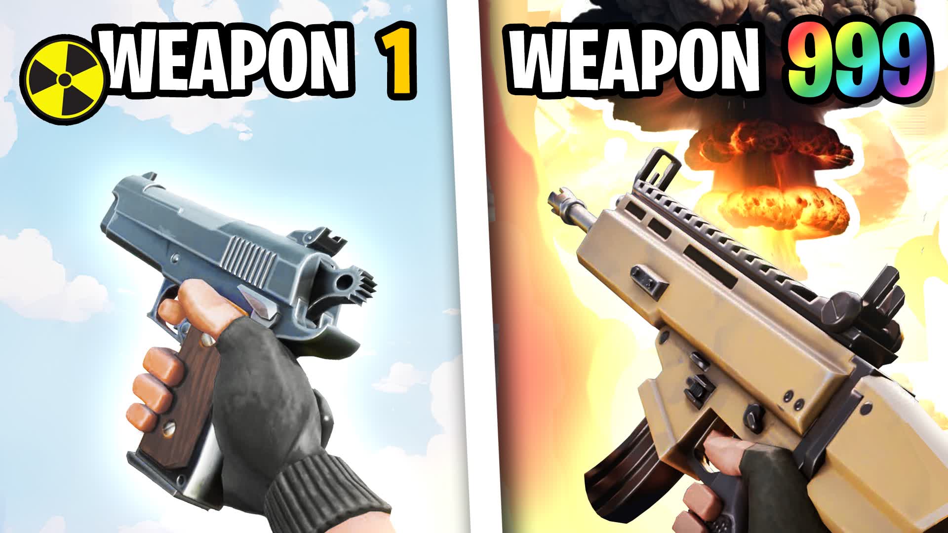 👑 NUKE GUN GAME 🎯ONE SHOT