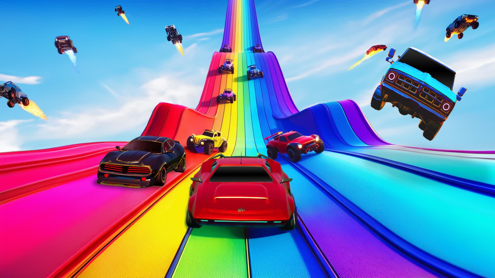 INSANE CARS MEGA RAMP 🎯