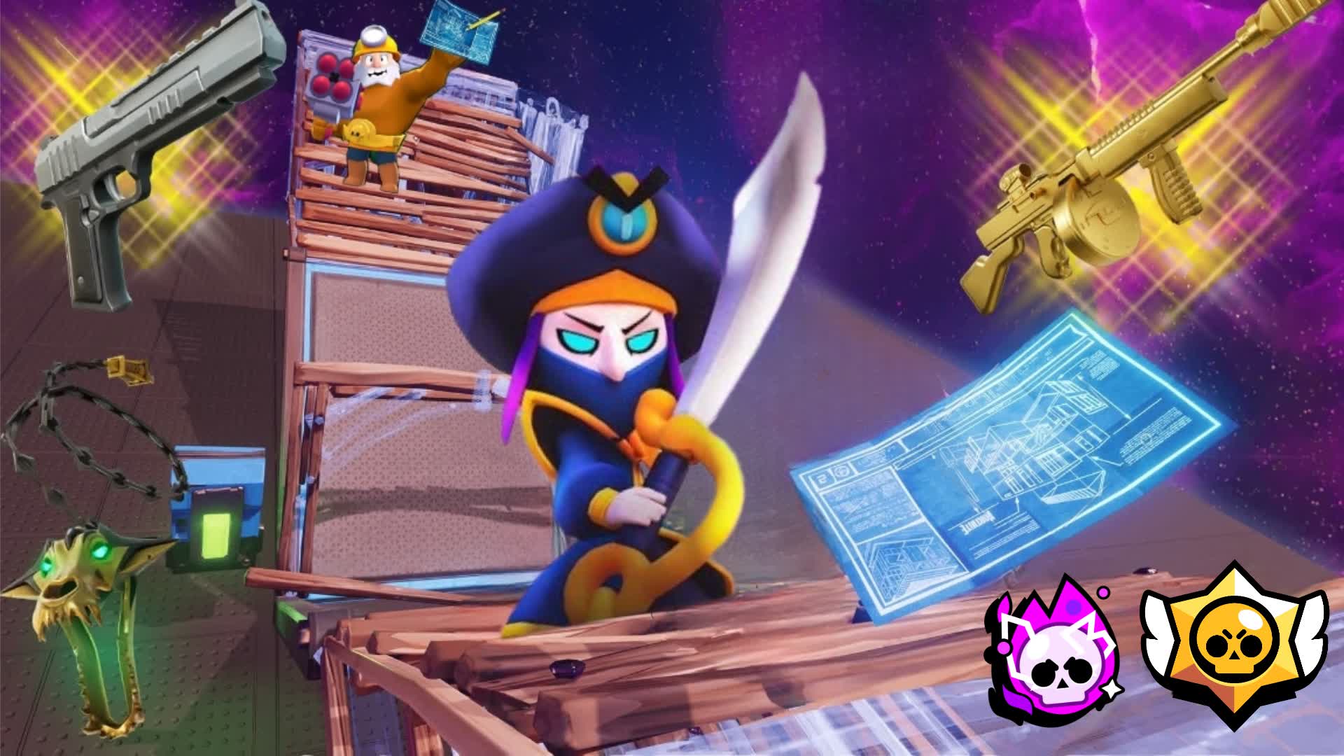 BRAWL 1V1 (PLAYABLE BRAWLER)