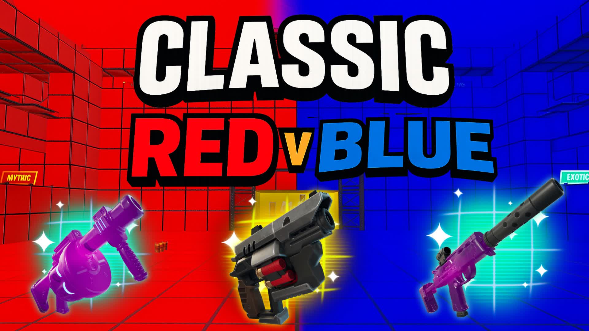 🔴 Classic Red V Blue 🔵