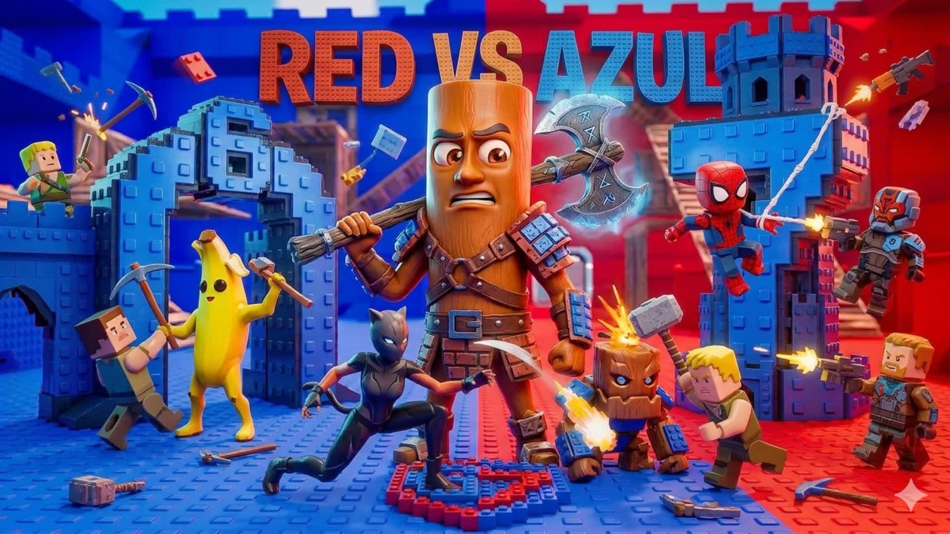 💯VERMELHO VS AZUL❄️02