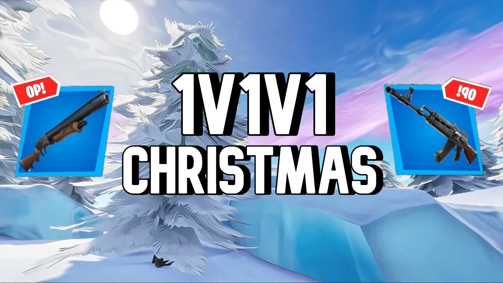 1V1V1 CHRISTMAS OG GUNS🎄
