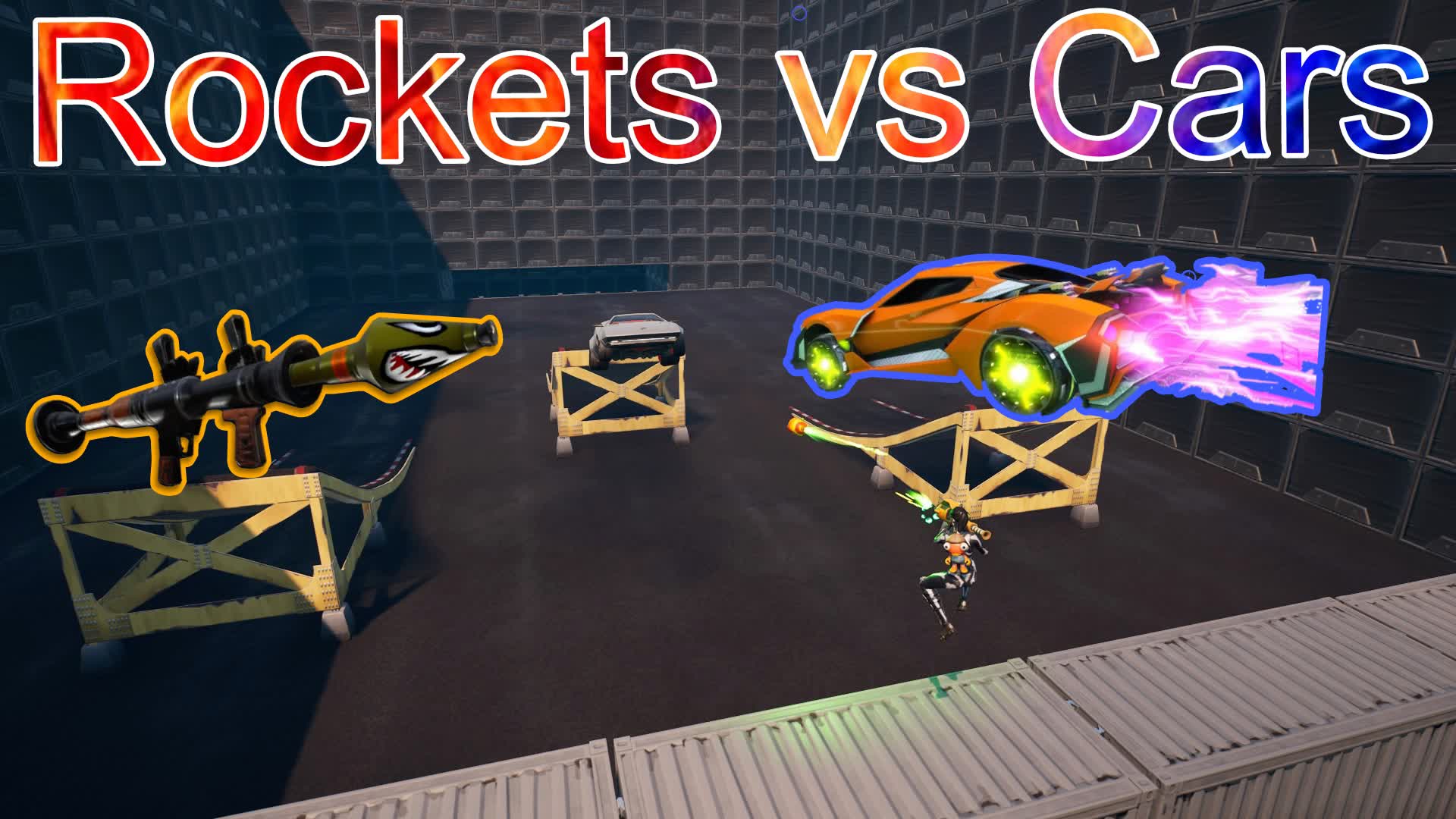 🚀ROCKETS VS CARS🚗