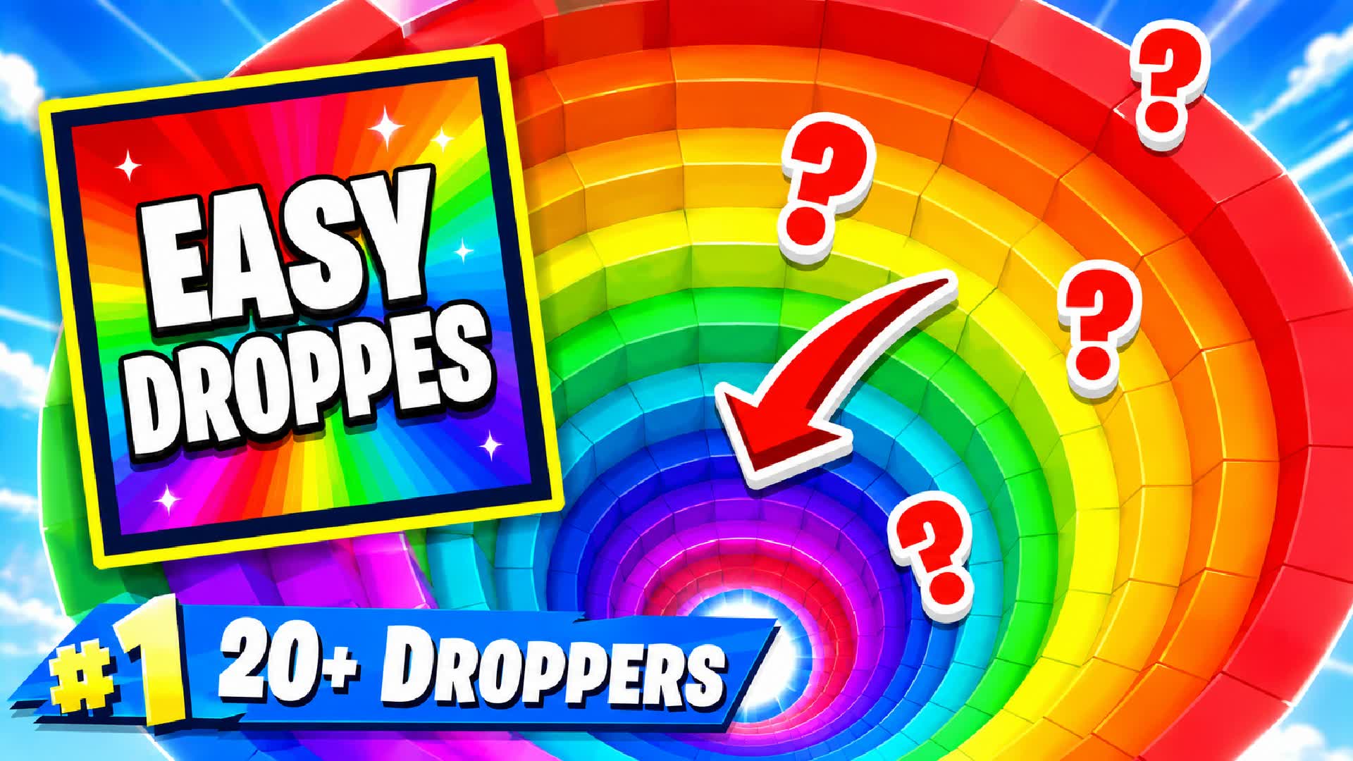 🌈SUPER CRAZY DROPPERS EASY 20+ LEVELS🌈