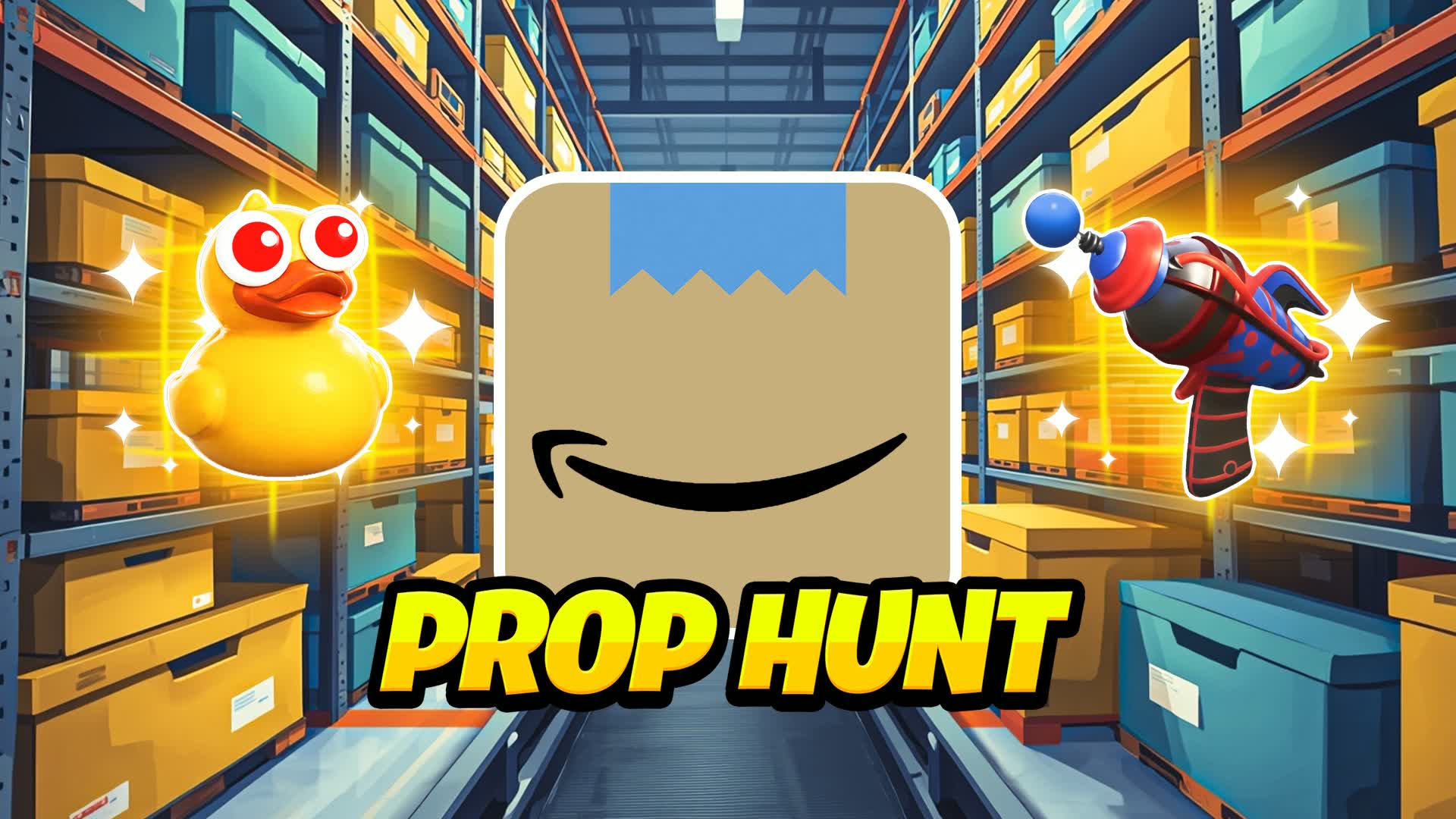 AMAZAN 📦 PROP HUNT 📦 MINIGAME